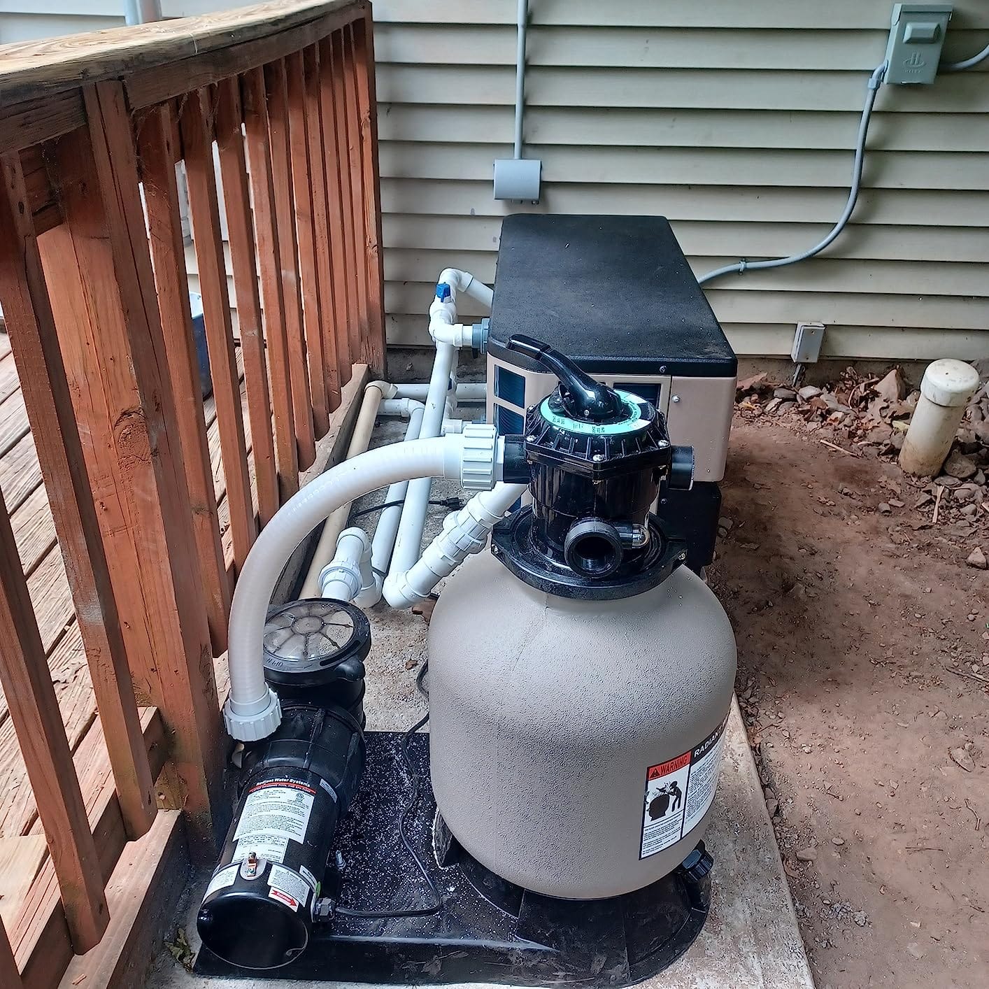 Hayward W3HP50HA2 HeatPro Heat Pump, Beige customer photo 2