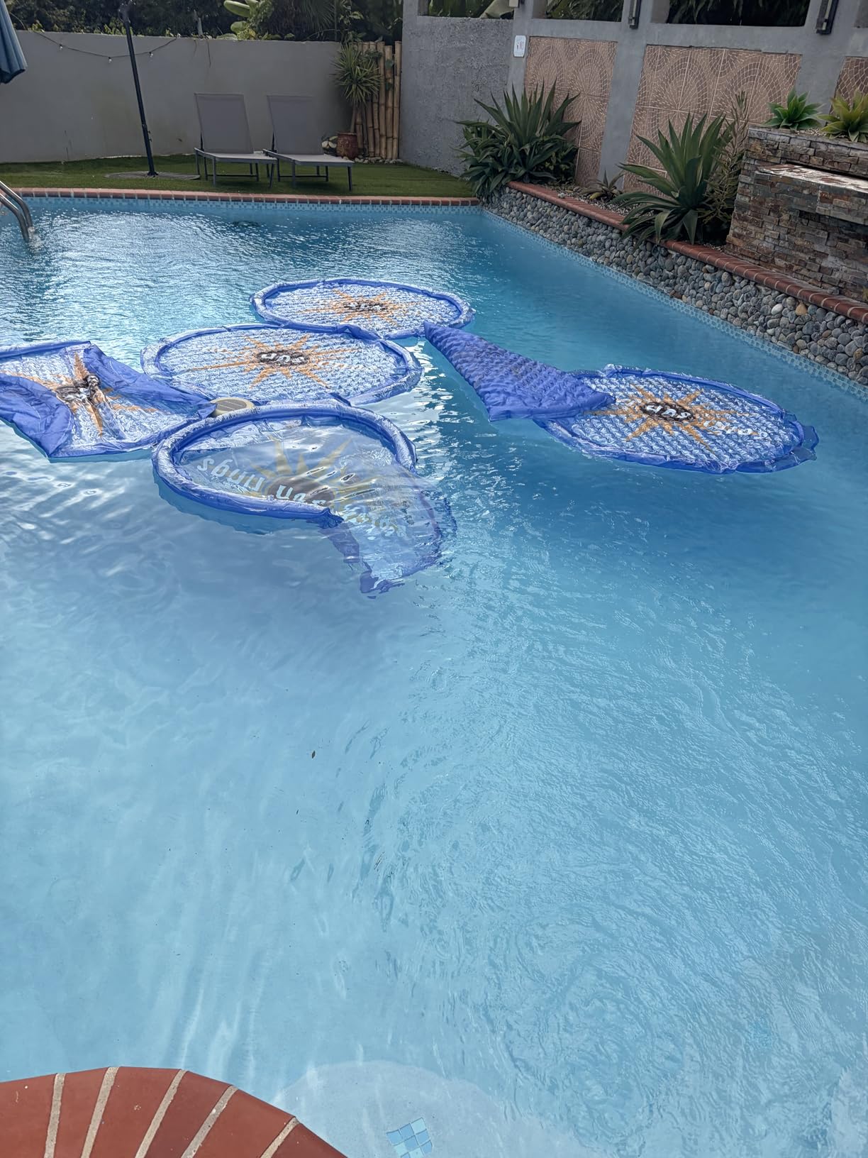 Solar Sun Rings 60-Inch UV Resistant Solar Pool Heater │ Above Ground & Inground Pools & Spas │ Sunburst │ 9-Pack customer photo 2