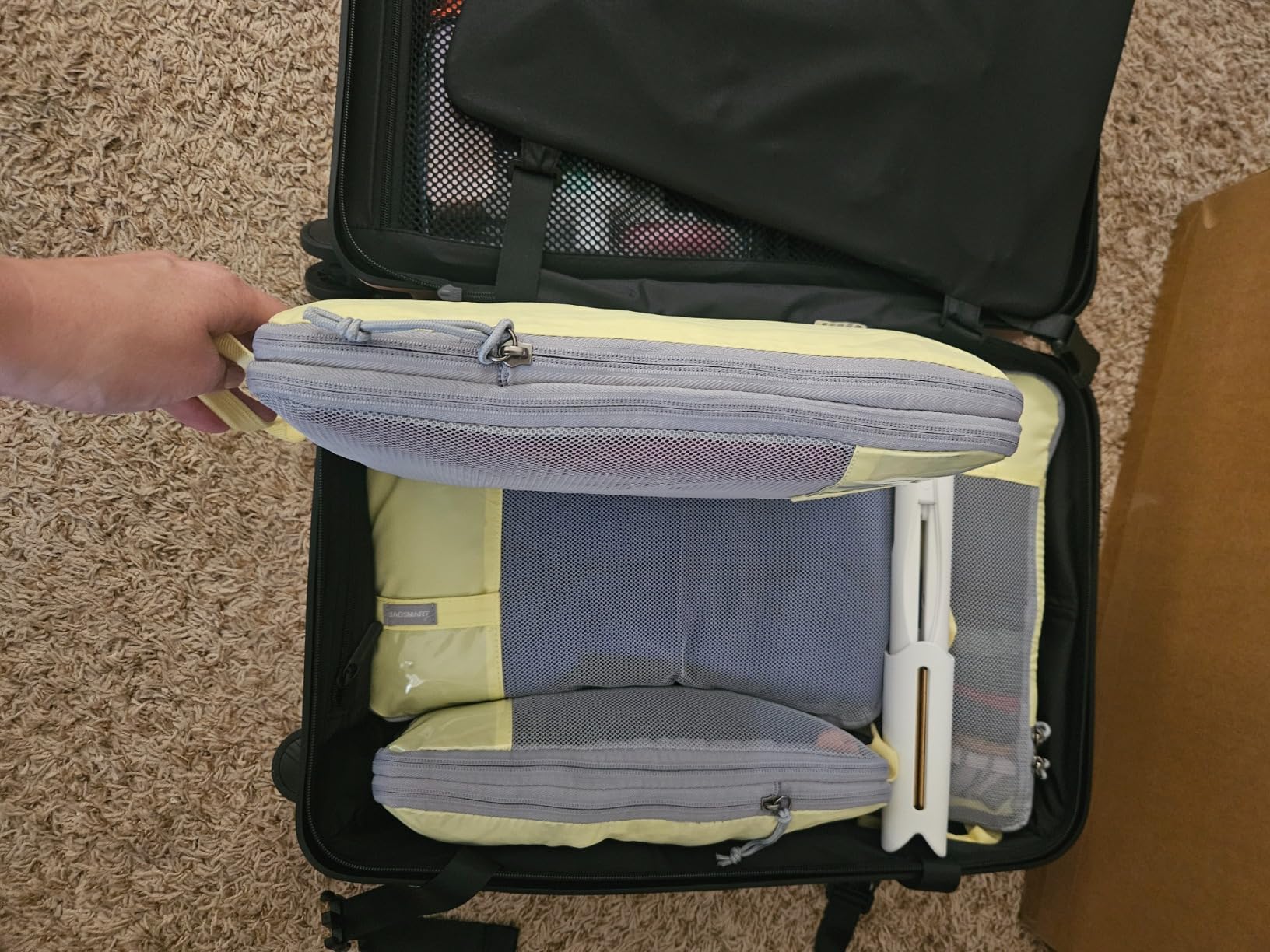 BAGSMART Compression Packing Cubes for Travel Essentials customer photo 2