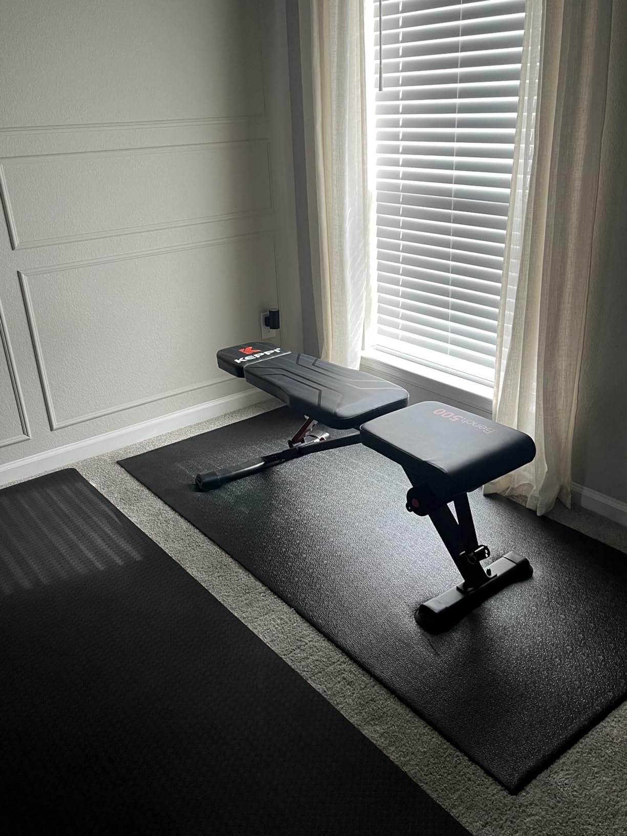 Keppi Weight Bench 900Lb, Adjustable Foldable Sturdy Bench for Home Gym customer photo 2