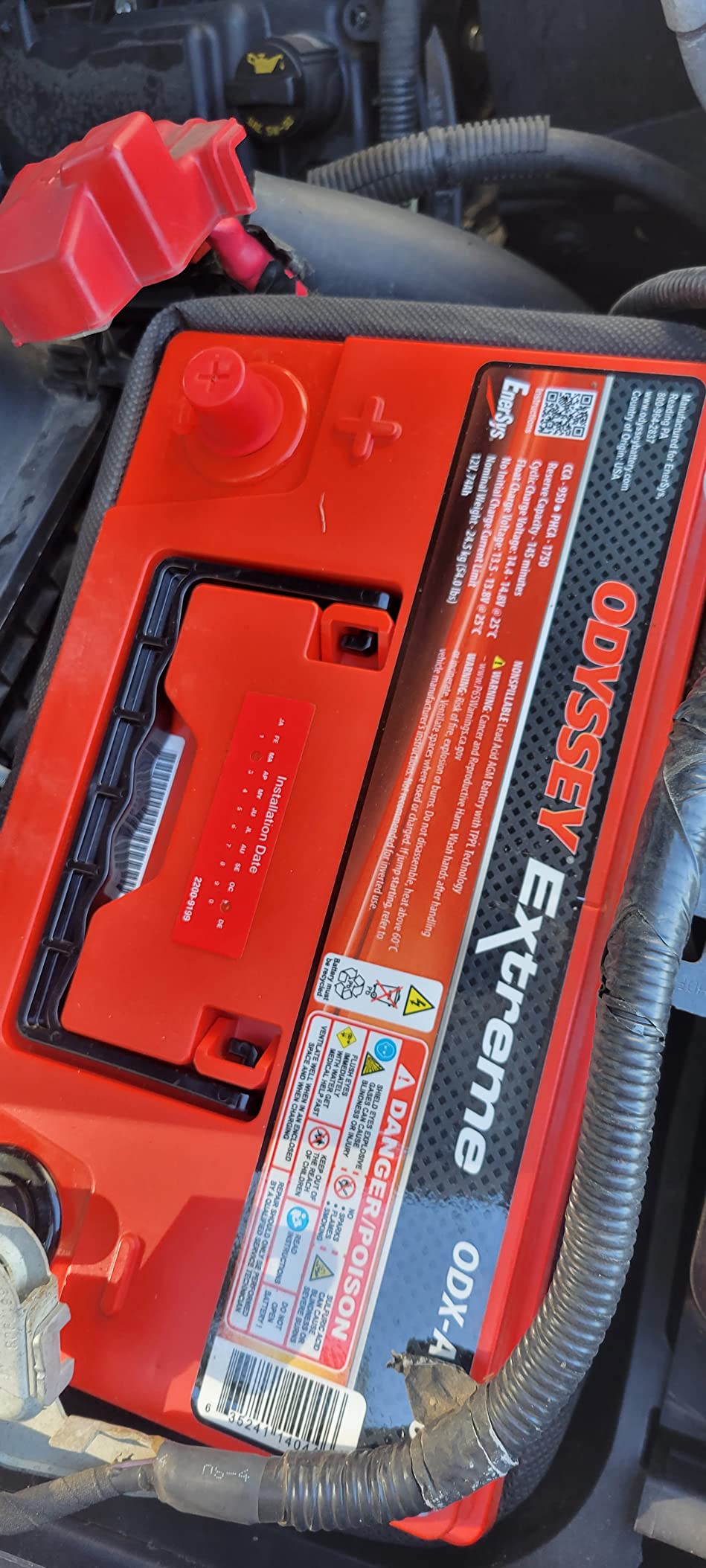 Odyssey Battery ODX-AGM65 Extreme Series AGM Battery customer photo 2
