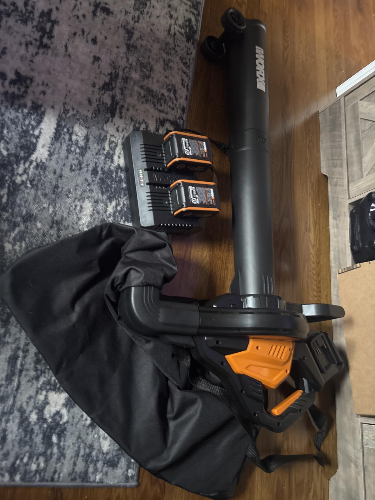 WORX 40V 3-in-1 Cordless Leaf Blower/Leaf Vacuum/Leaf Mulcher, WG583 customer photo 2