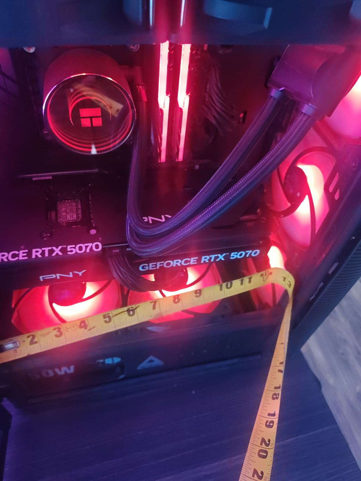 MONTECH X3 Mesh High Airflow ATX Mid-Tower PC Case, 6 Fixed RGB Fans, Black customer photo 1