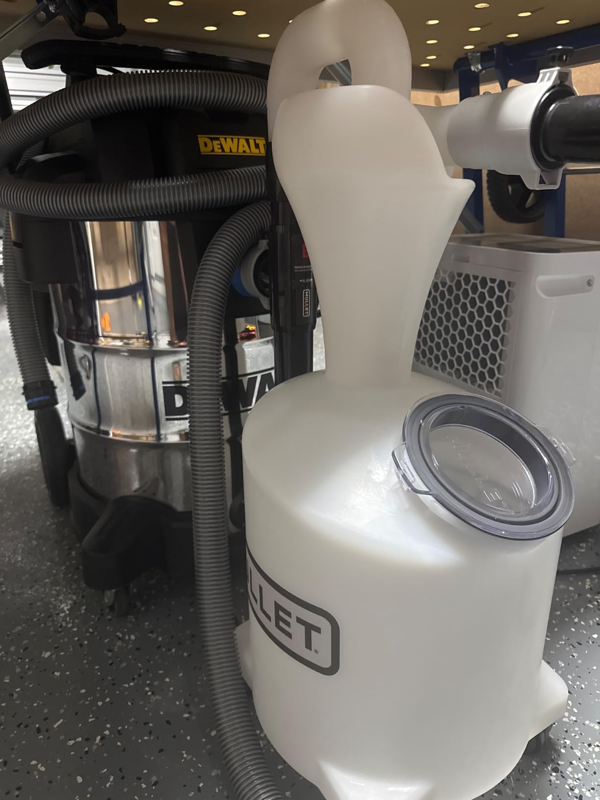 Mullet Cyclone Dust Collector, High-Speed Separator for Shop Vac customer photo 1