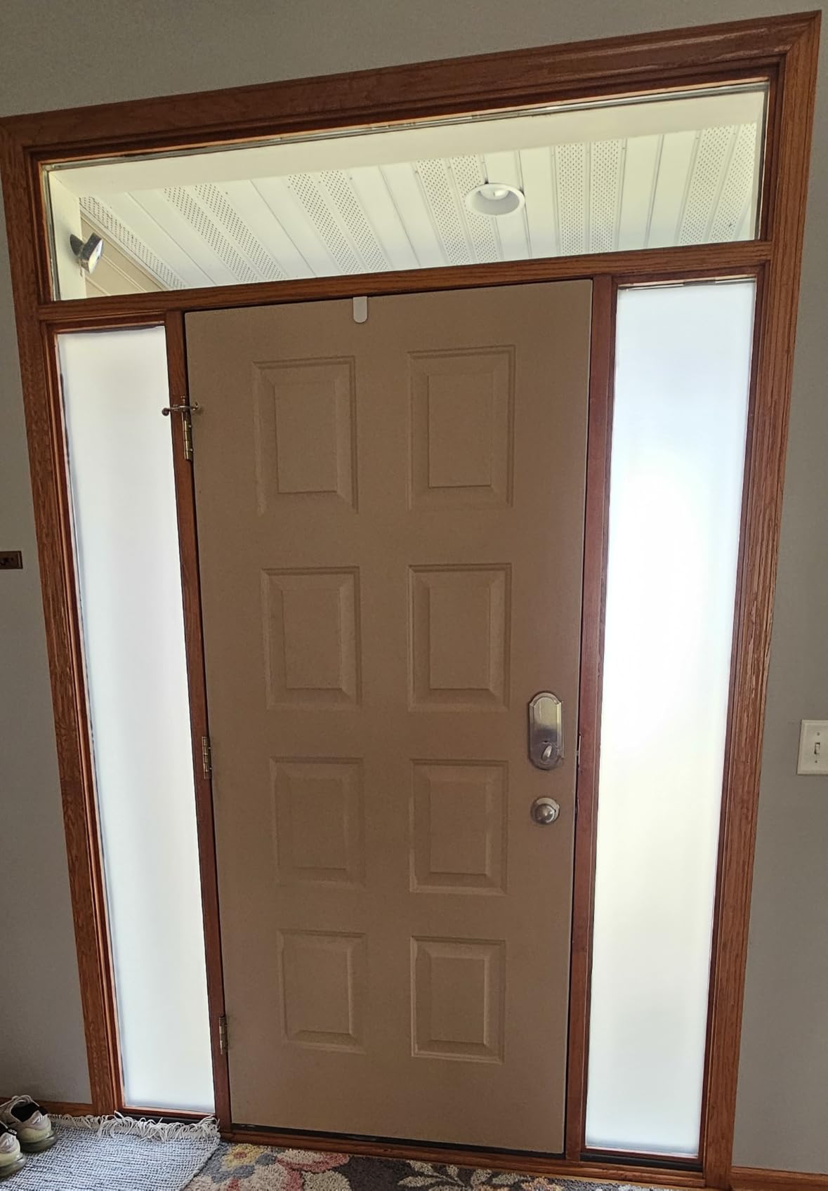 Coavas Blackout Window Film 100% Light Blocking, Static Cling, 17.5