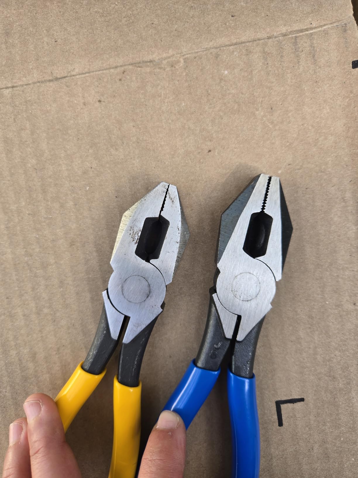 Klein Tools 94508 Pliers Set, Made in USA, Ironworker's Diagonal Cutting Pliers and Heavy Duty Side Cutters, Tie Wire Cutter for Rebar Work, 2-Piece Kit customer photo 1