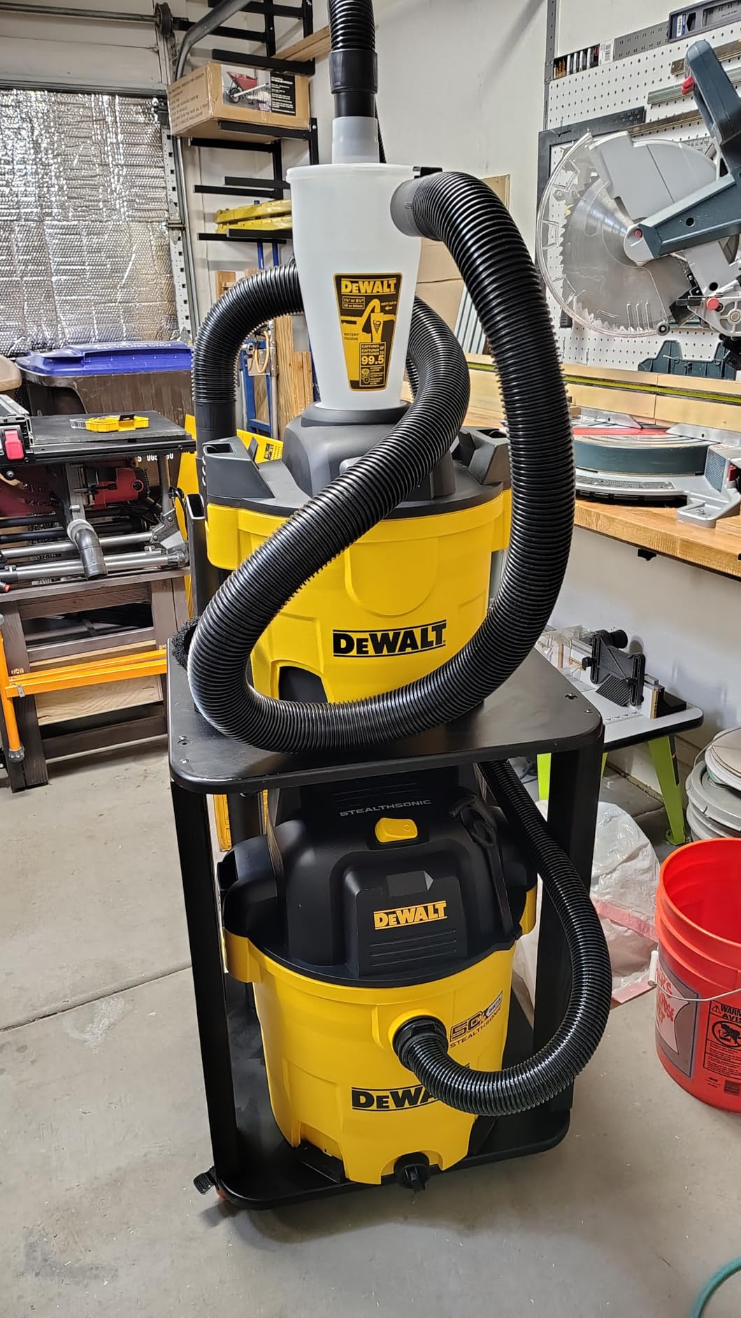 DEWALT 6 Gallon Dust Separator for Wet/Dry Shop Vacuums,DXVCS002 customer photo 2
