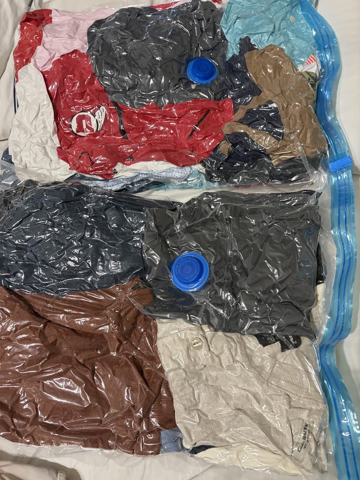 Vacuum Storage Bags with Hand Pump, Vacuum Seal Space Saver Bags,20 Combo customer photo 2