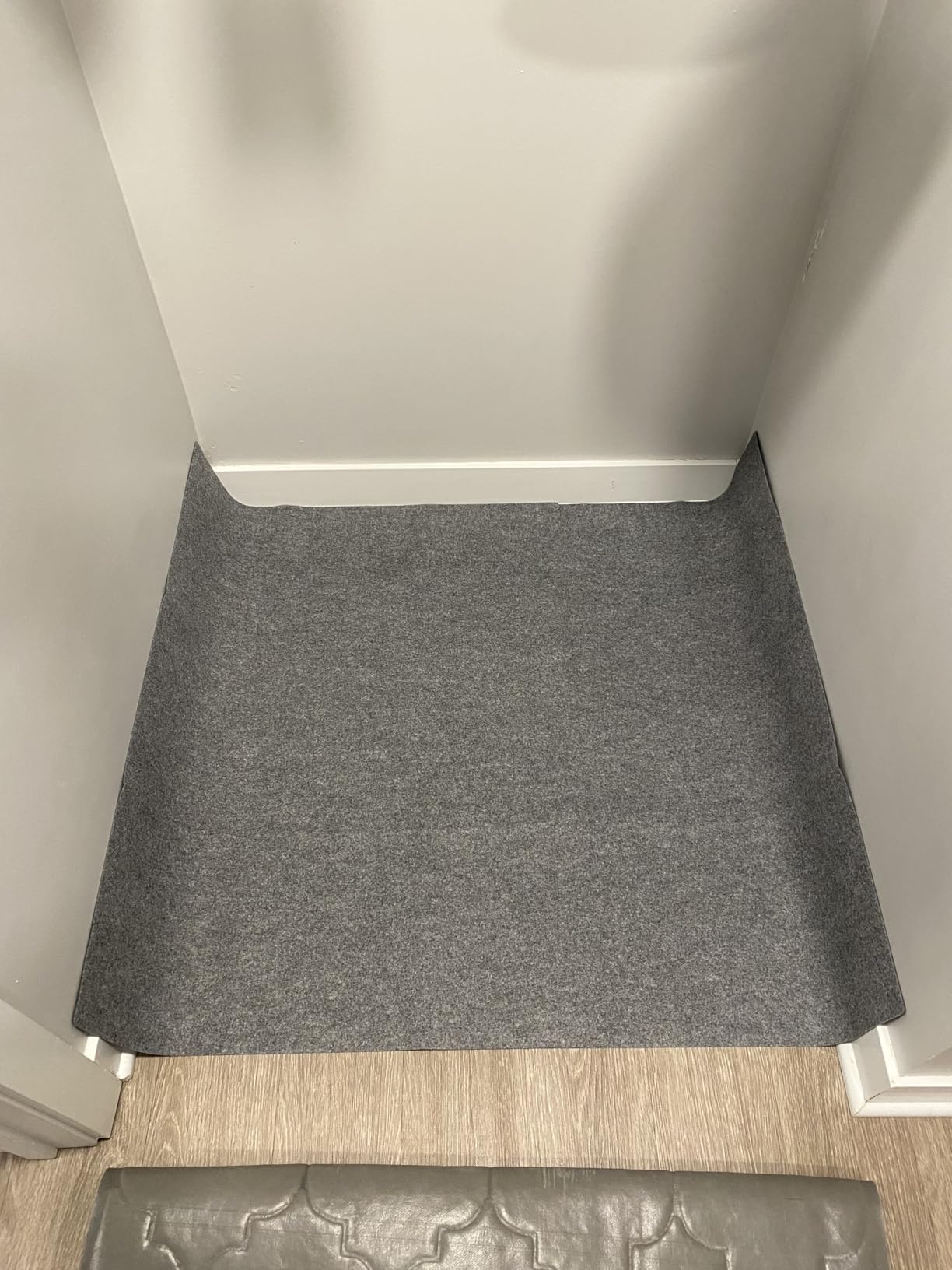Drymate Cat Litter Box Mat, Litter Trapping Mat, Dark Grey, 28x36 XL customer photo 1