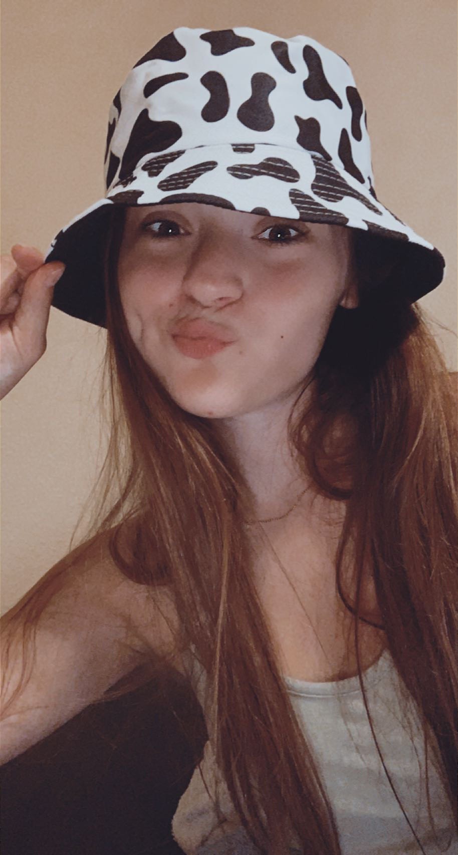 XYIYI Cute Bucket Hat Beach Fisherman Hats for Women, Reversible Double-Side-Wear customer photo 2