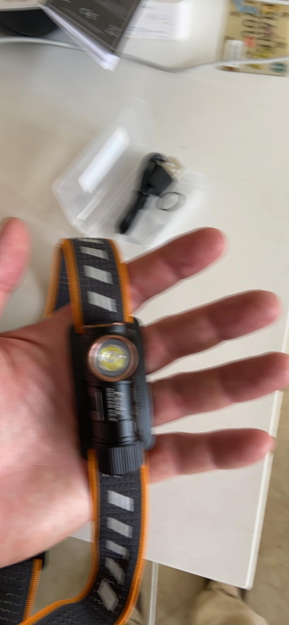 Fenix HM50R v2.0 Ultra Compact Headlamp, 700 Lumen customer photo 2