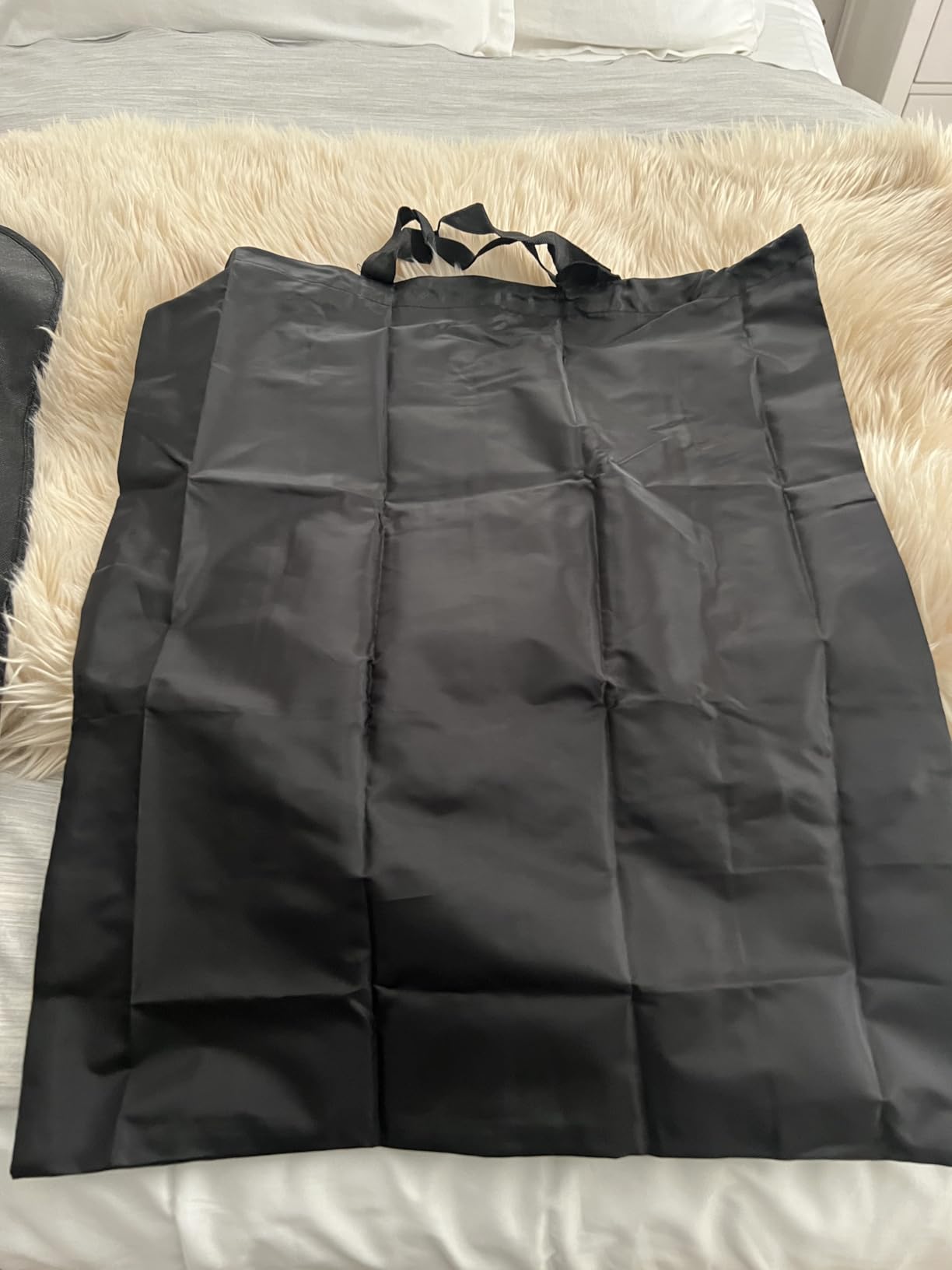 2 Pcs JHX Travel Laundry Bags, Dirty Clothes Organizer【Upgraded】with Handles and Aluminum Carabiner for Travel, Camp, Fitness, and Students (Black&Grey) 24
