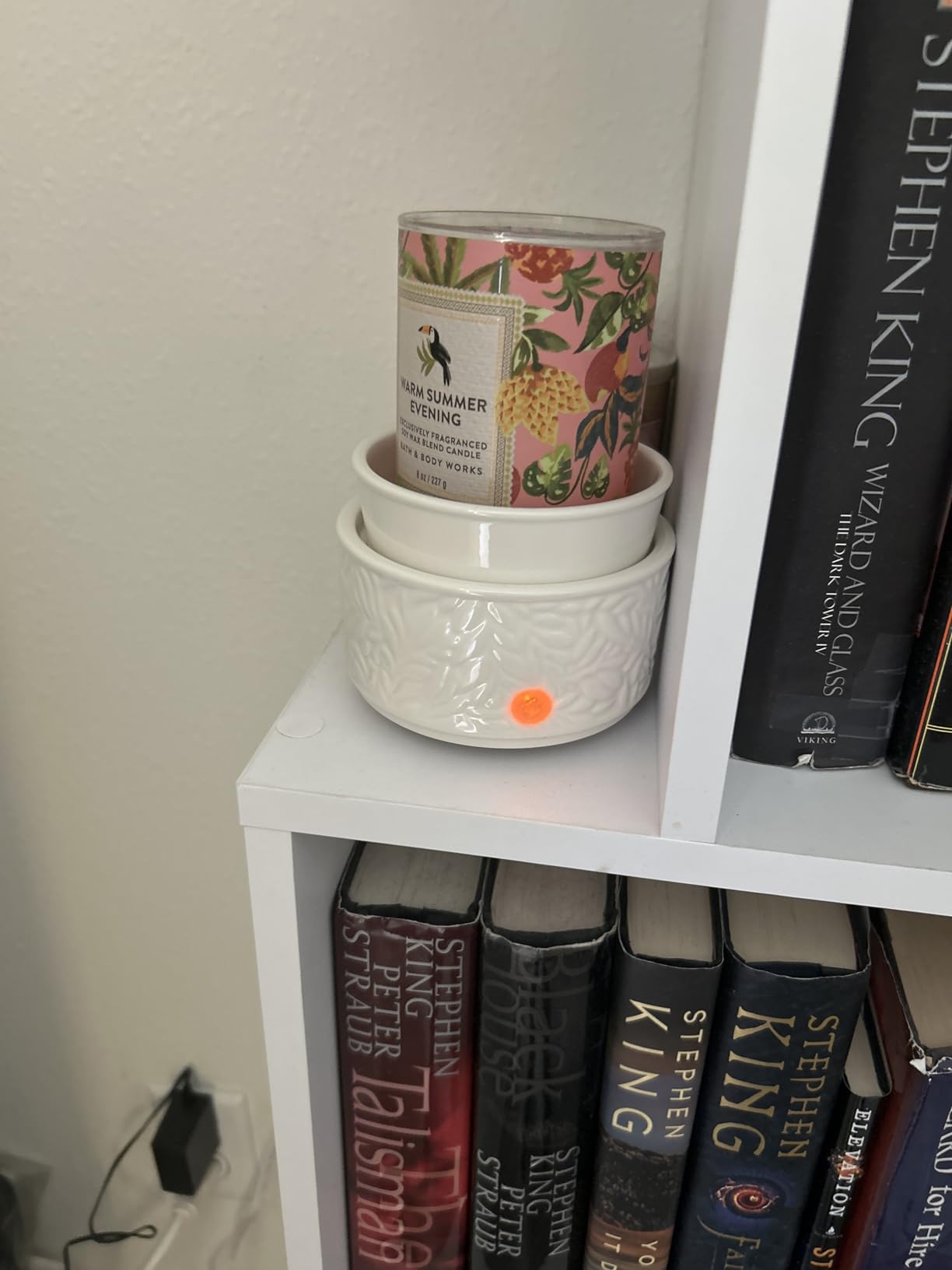 ElusiaKa Electric Wax Melt Warmer for Scented Wax Ceramic Wax Burner-White customer photo 1