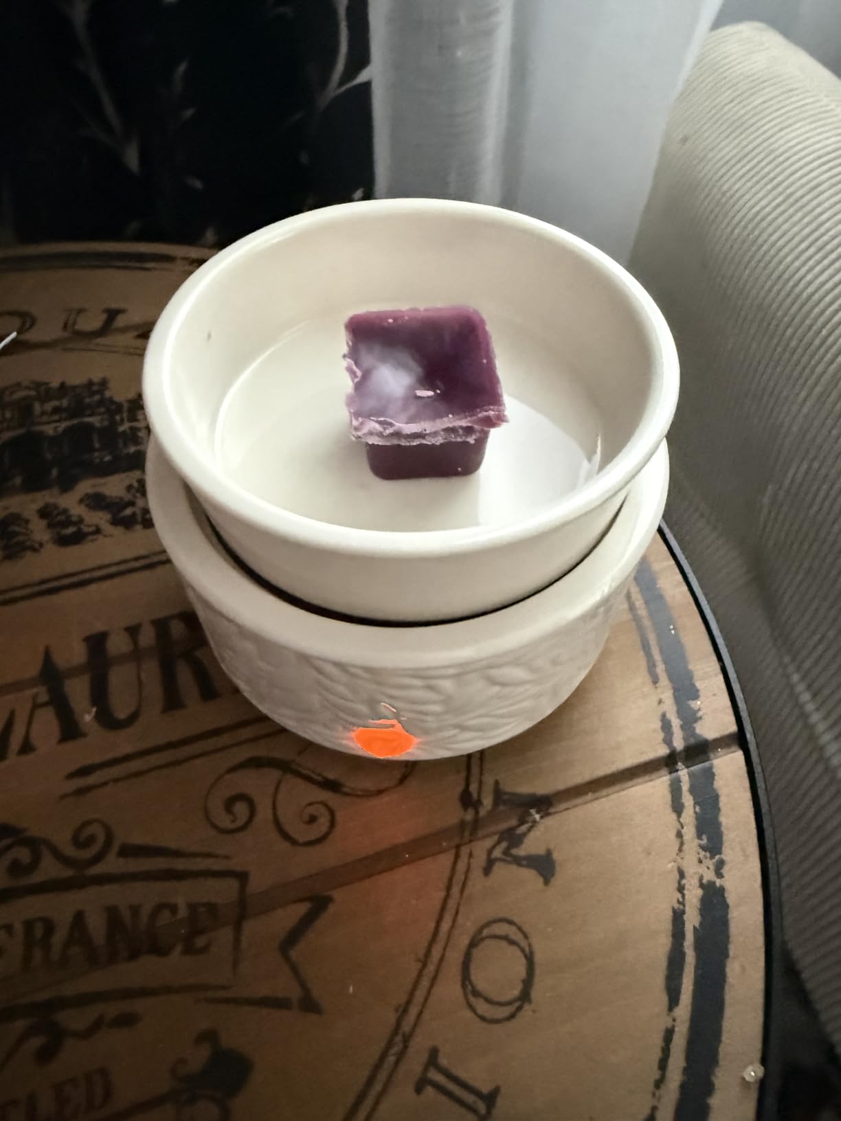 ElusiaKa Electric Wax Melt Warmer for Scented Wax Ceramic Wax Burner-White customer photo 2