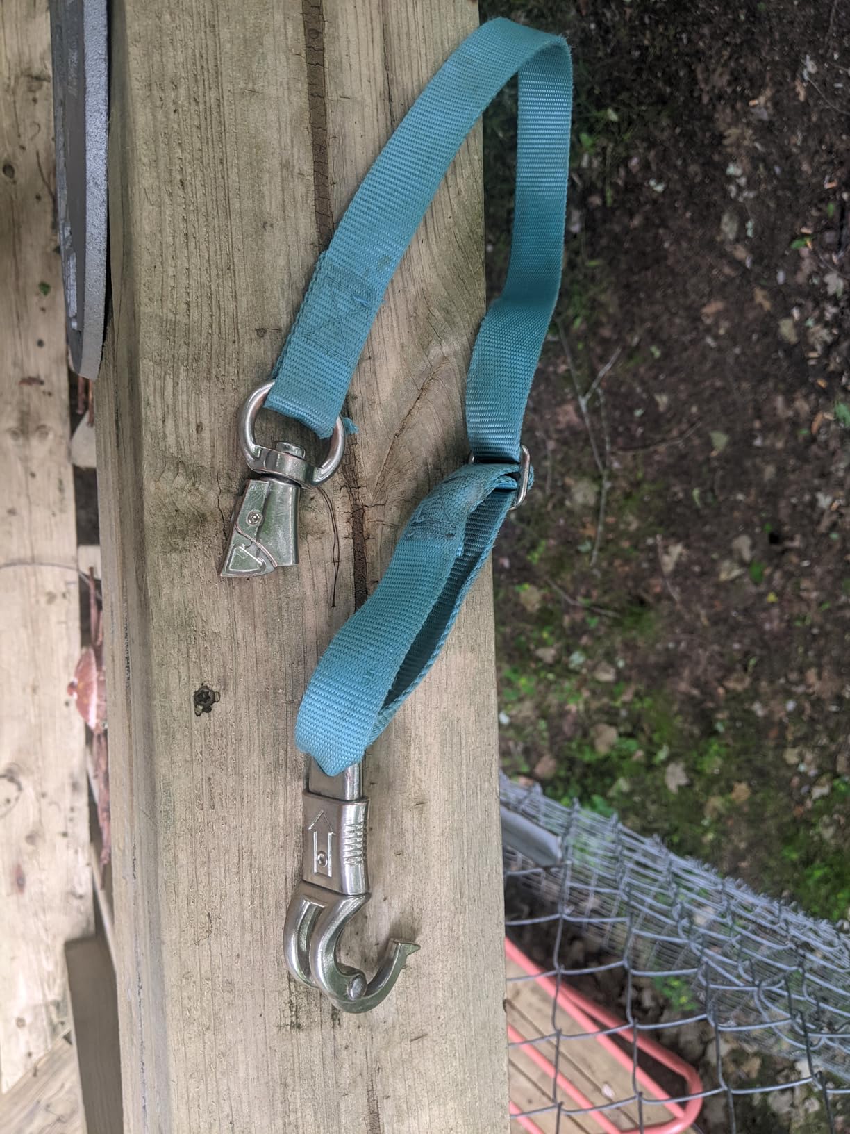 Adjustable Trailer Tie (2 Pack)-Horse Trailer Nylon Strap Tie,Adjusted from 25 to 37” customer photo 2