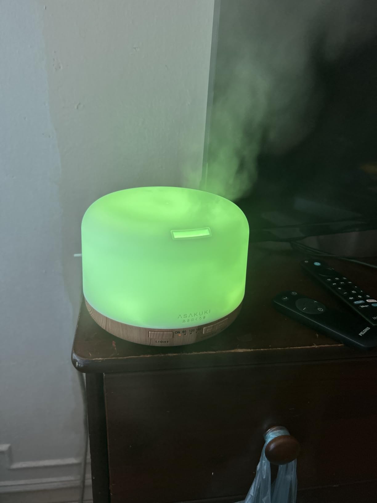 ASAKUKI Essential Oil Diffuser, 300ml Aromatherapy Oil Humidifier customer photo 1