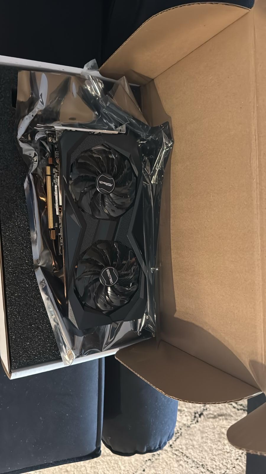 ASRock AMD Radeon RX 6600 Challenger D 8GB GDDR6 DisplayPort 14Gbps HDMI 0dB Silent Cooling 128-bit 7680 x 4320 Dual Fan Graphics Card PCI Express 4.0 x8 8-pin customer photo 2