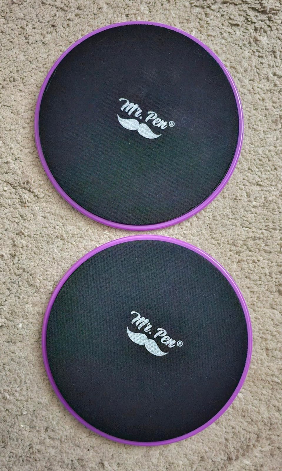 Mr. Pen Core Sliders for Working Out - 2 Pack Dual Sided Workout Sliders Discs customer photo 1