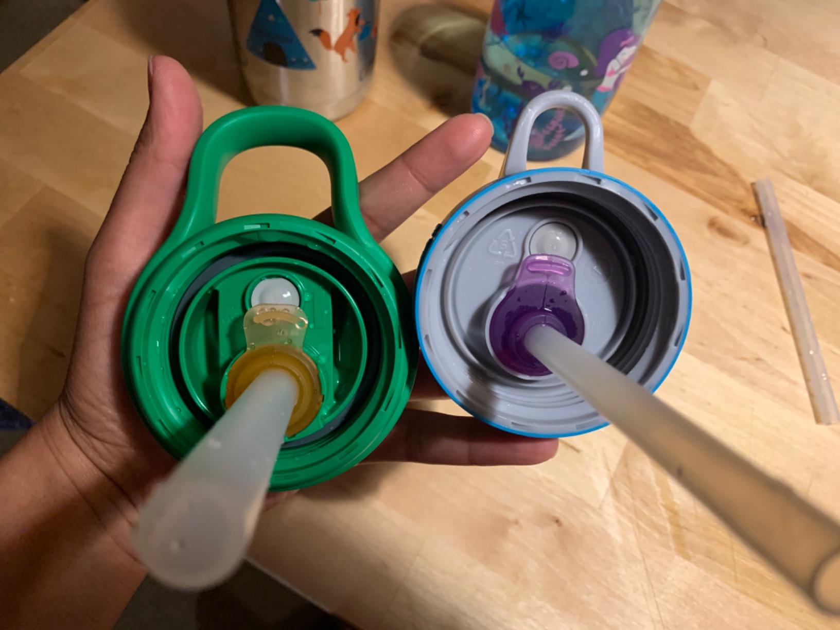 CamelBak Eddy+ Kids Stainless Steel Bite Valve Water Bottle 12oz, Biking customer photo 2