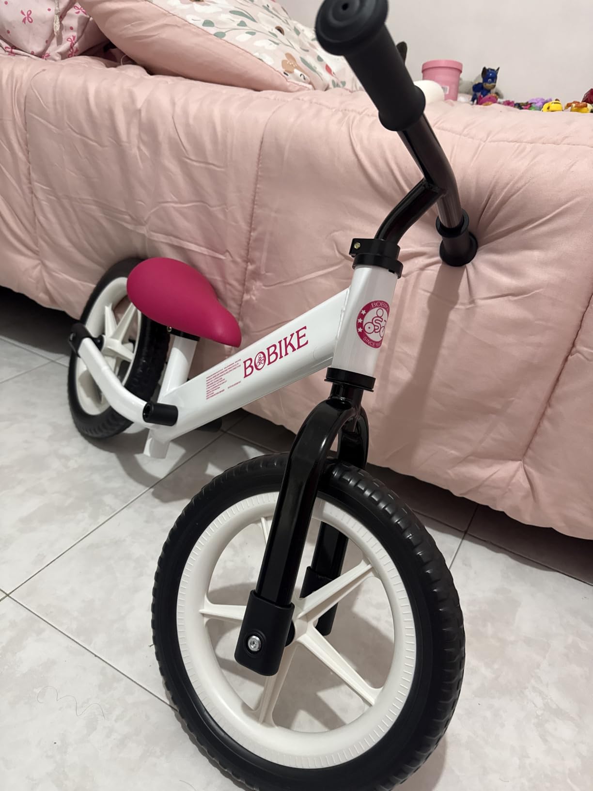 Bobike Toddler Balance Bike Toys for 1 to 4 Year Old Girls Boys Adjustable Seat and Handlebar No-Pedal Training Bike Best Gifts for Kids customer photo 1