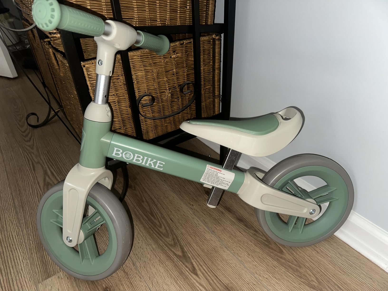 Bobike Toddler Balance Bike Toys for 1 to 4 Year Old Girls Boys Adjustable Seat and Handlebar No-Pedal Training Bike Best Gifts for Kids customer photo 2
