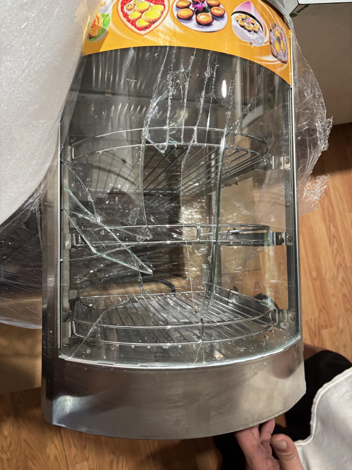 VEVOR Hot Dog Machine, 36 L, 2-Tier Hot Dog Steamer for 200 Hotdogs & 42 Buns, 1200W Electric Bun Warmer Cooker with Rotary Knob Temp Display customer photo 2