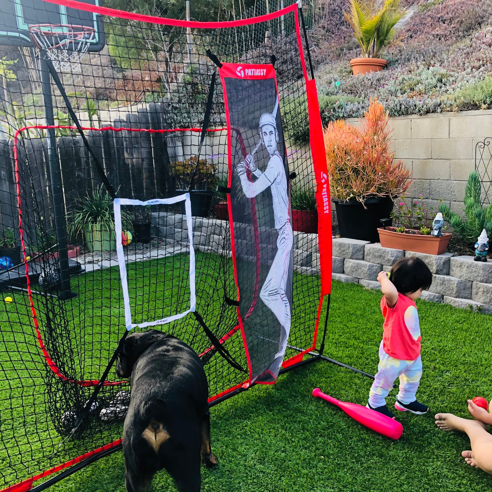 Complete Badminton Set for Backyard Outdoor Badminton Net & Racket customer photo 2