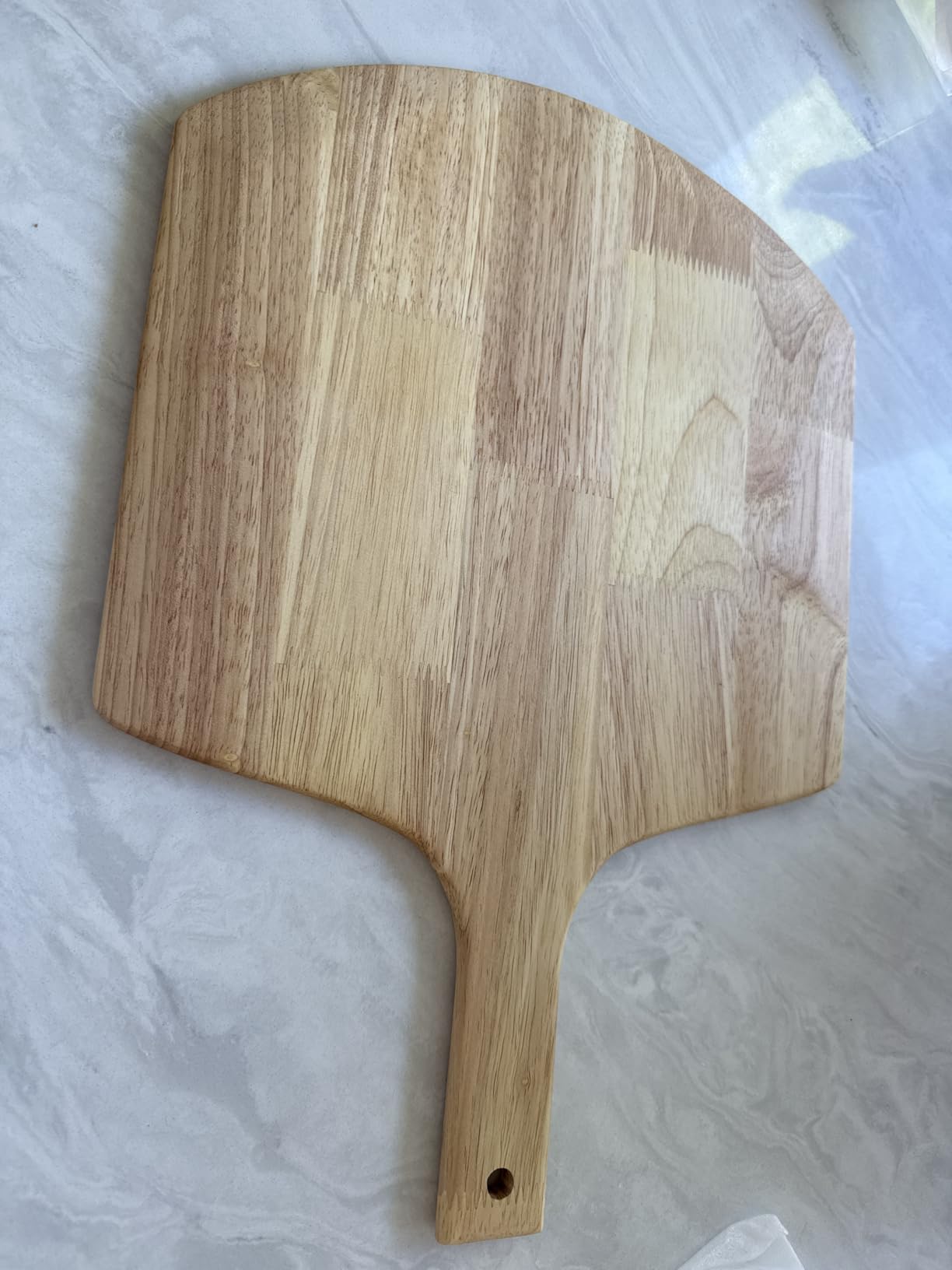 Gyreuni 15''Pizza Stone for Oven and Grill with Pizza Peel,Baking Stone Set customer photo 2