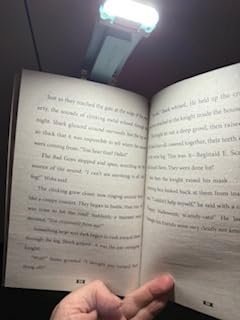 DEWENWILS USB Rechargeable Book Light for Reading in Bed, Warm White, Brightness Adjustable, LED Clip on Book Reading Lights, Perfect for Bookworms, Kids, Black customer photo 1