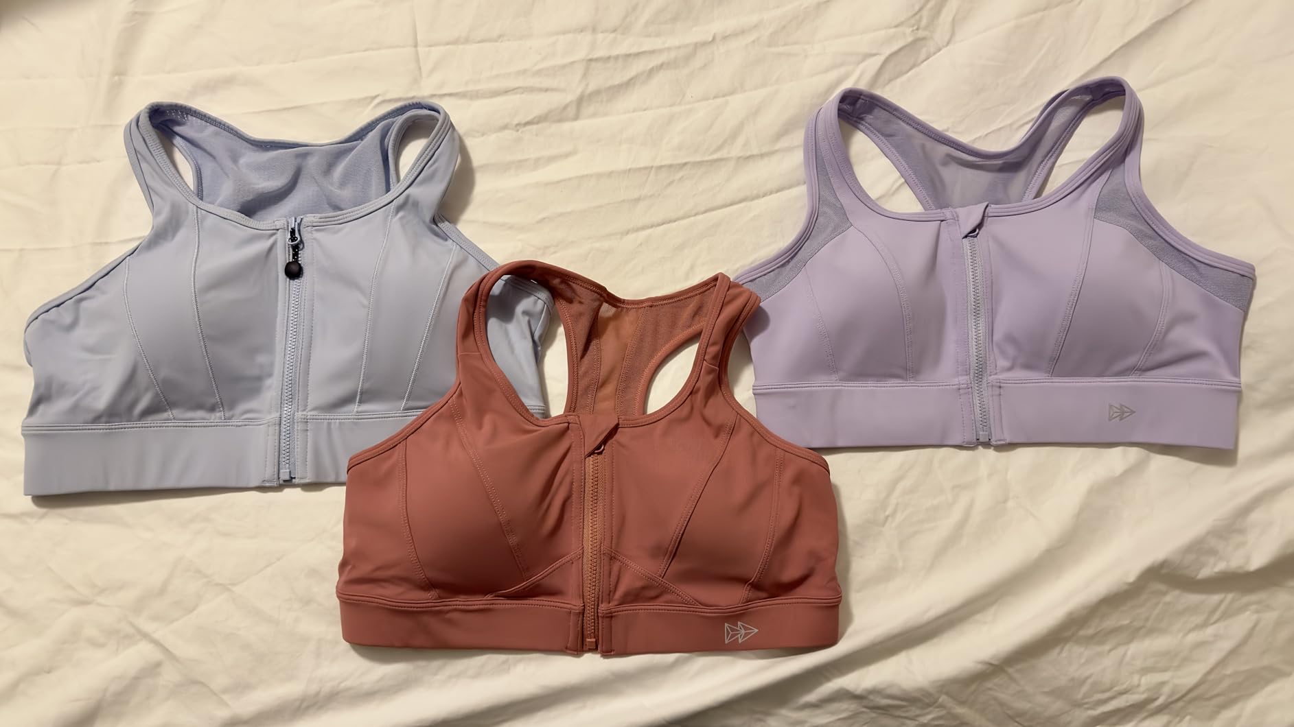 Yvette Zip Front High Impact Sports Bra for Large Bust customer photo 1