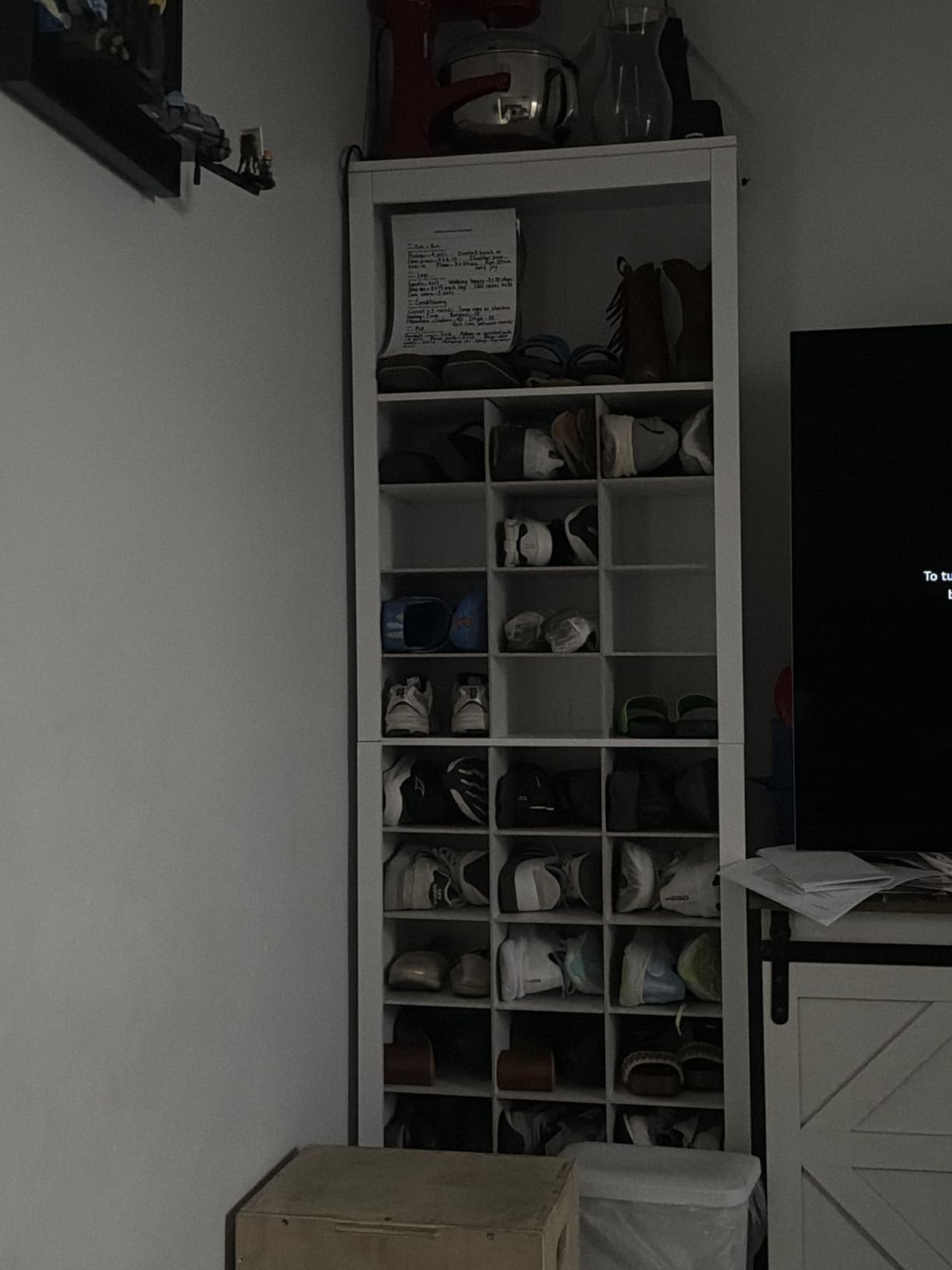 VASAGLE Tall Shoe Storage Cabinet, 10‑Tier, Holds Up to 30 Pairs of Shoes customer photo 2