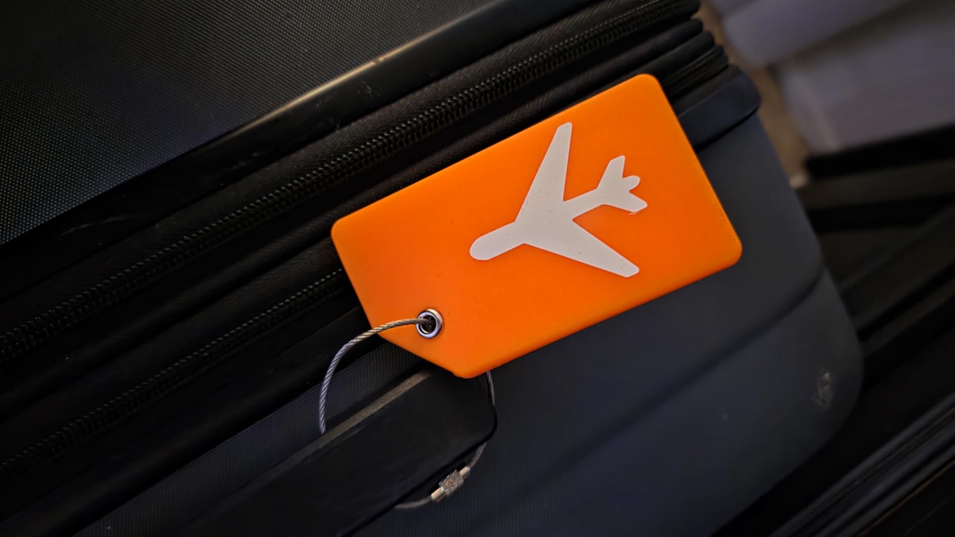 Gostwo 8 Pack Silicone Luggage Tags for Suitcases, Plane Travel Essentials customer photo 1