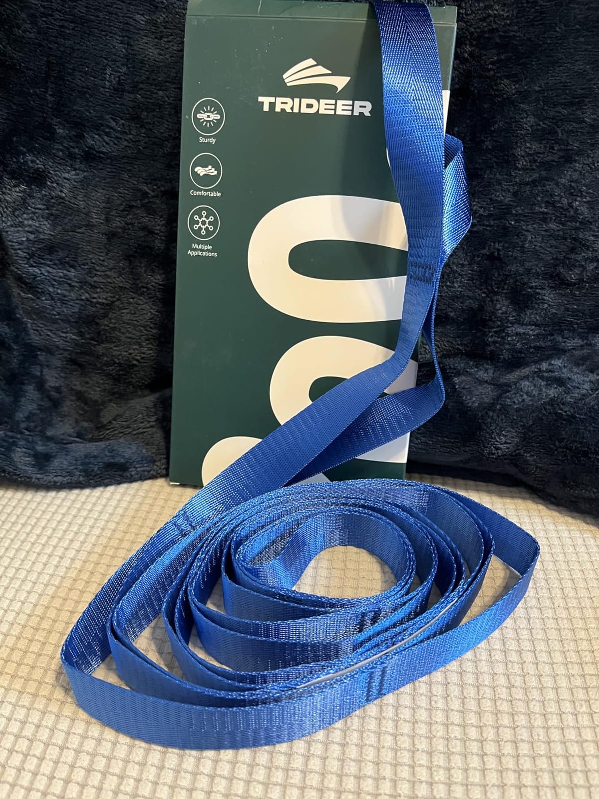 Trideer Stretching Strap with Loops, Yoga Strap, Stretch Bands for Exercise customer photo 2