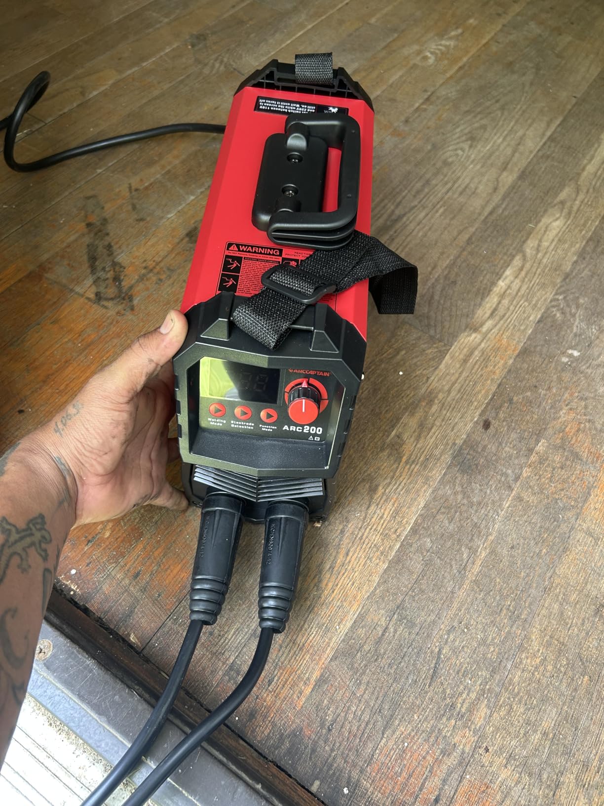 ARCCAPTAIN Stick Welder, 200A ARC/Lift TIG Welding Machine, 110V/220V customer photo 1