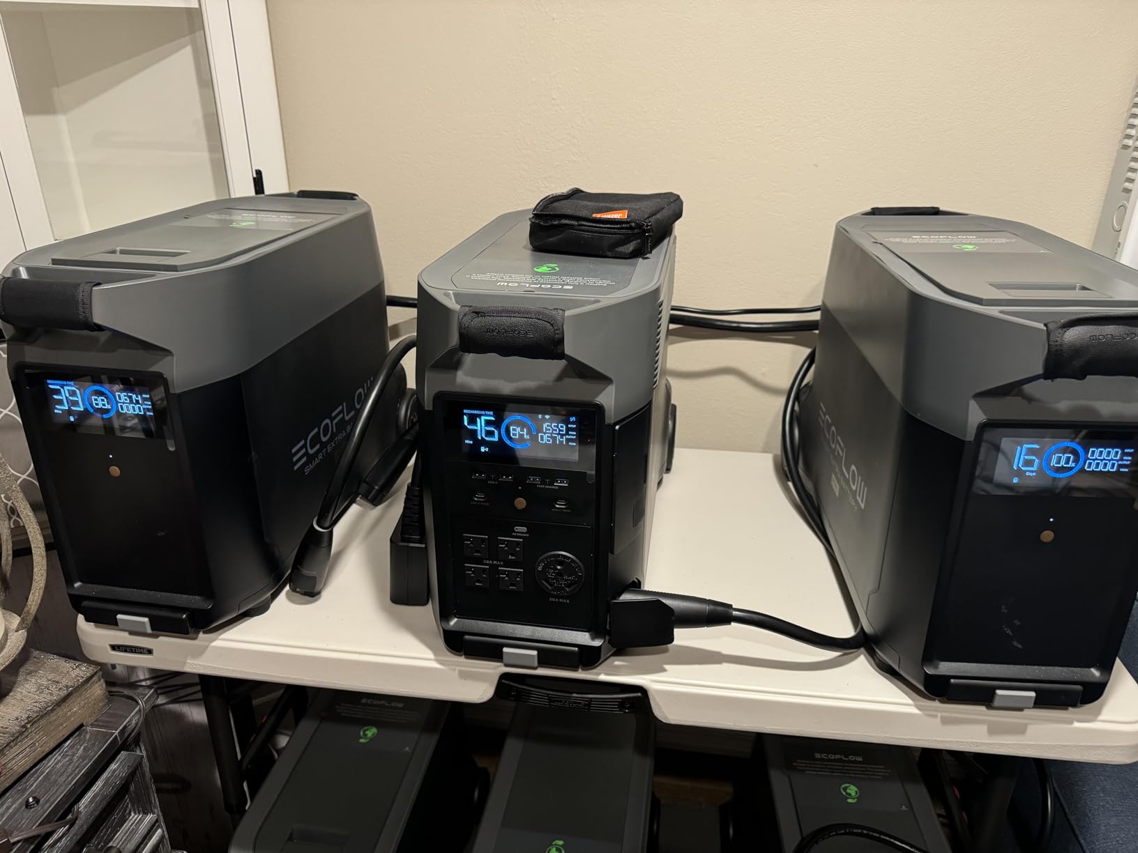 EF ECOFLOW DELTA Pro 7.2kWh Portable Power Station with Extra Battery customer photo 2