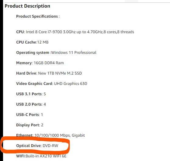 Dell OptiPlex 7070 SFF Desktop Computer PC, Intel 8 Core i7-9700 3.0GHz up to 4.70GHz,32GB DDR4 Ram New 1TB NVMe M.2 SSD,AX210 Built-in WiFi 6E,Windows 11 Pro, Wireless Keyboard & Mouse (Renewed) customer photo 1