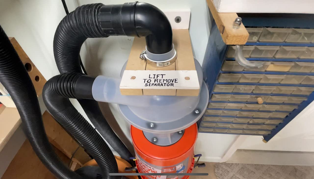 Quick Click Dust Collection Separator customer photo 2