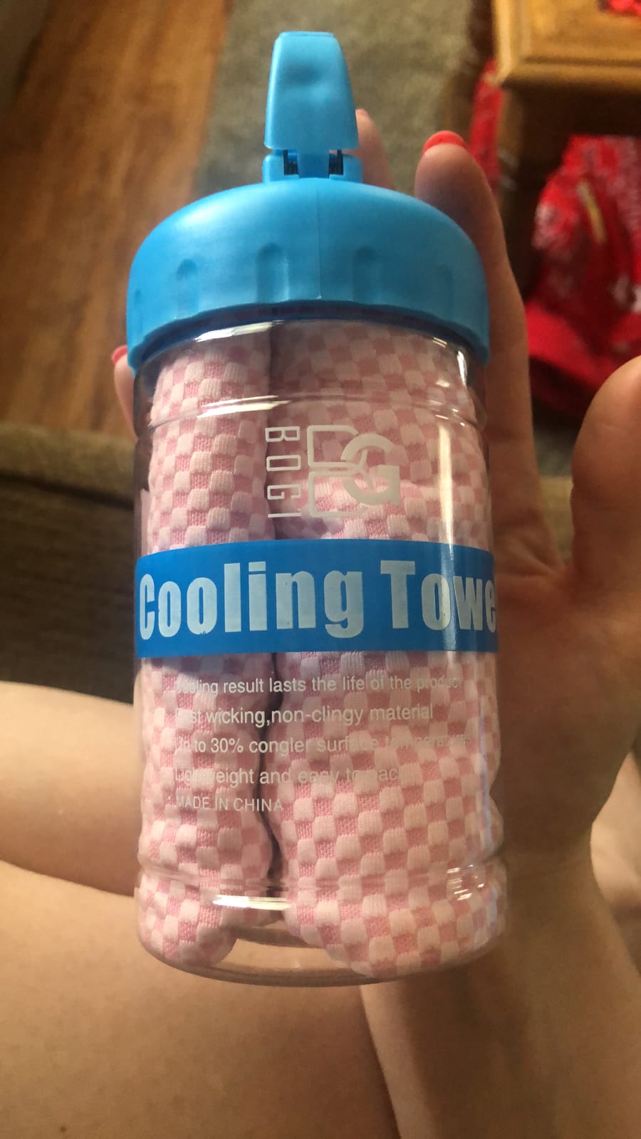 BOGI Cooling Towels for Neck and Face, Soft Breathable Cool Towel for Instant Cooling Stay Cool for Yoga, Sport, Gym, Camping, Running & More Activities customer photo 2
