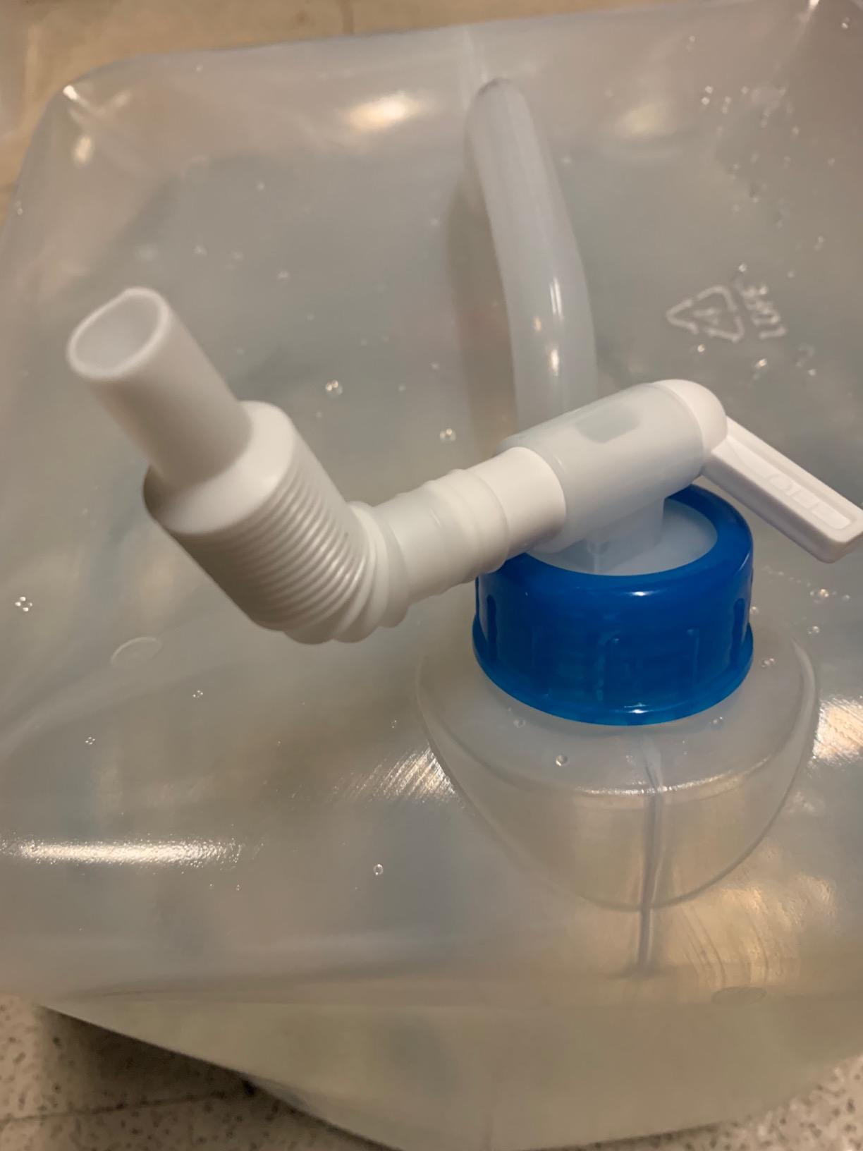 5.3 Gallon Collapsible Water Storage Container with Spigot, BPA-Free customer photo 2