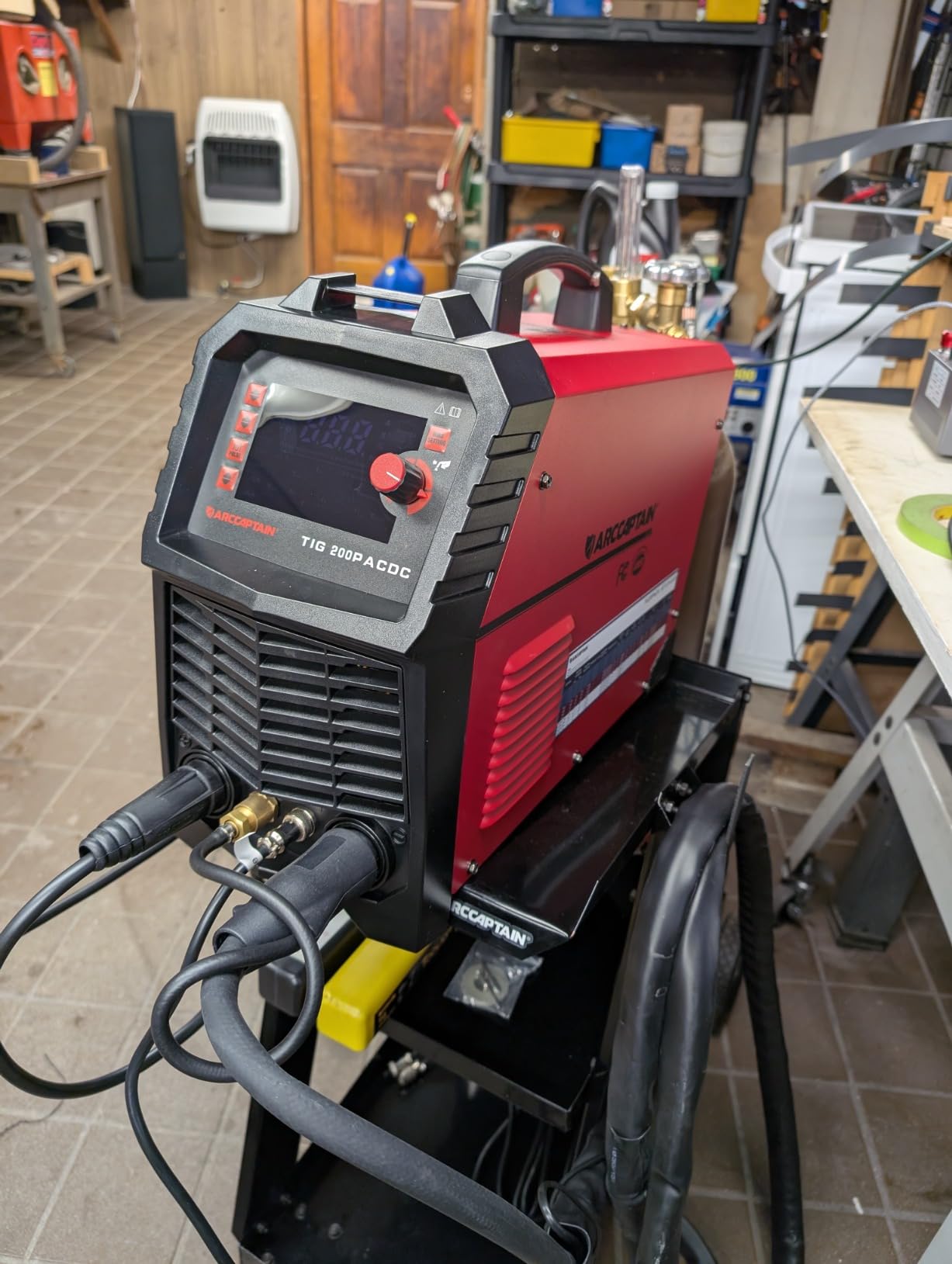ARCCAPTAIN 200A TIG Welder, 110V/220V TIG/Stick 2 IN 1 Welding Machine customer photo 1