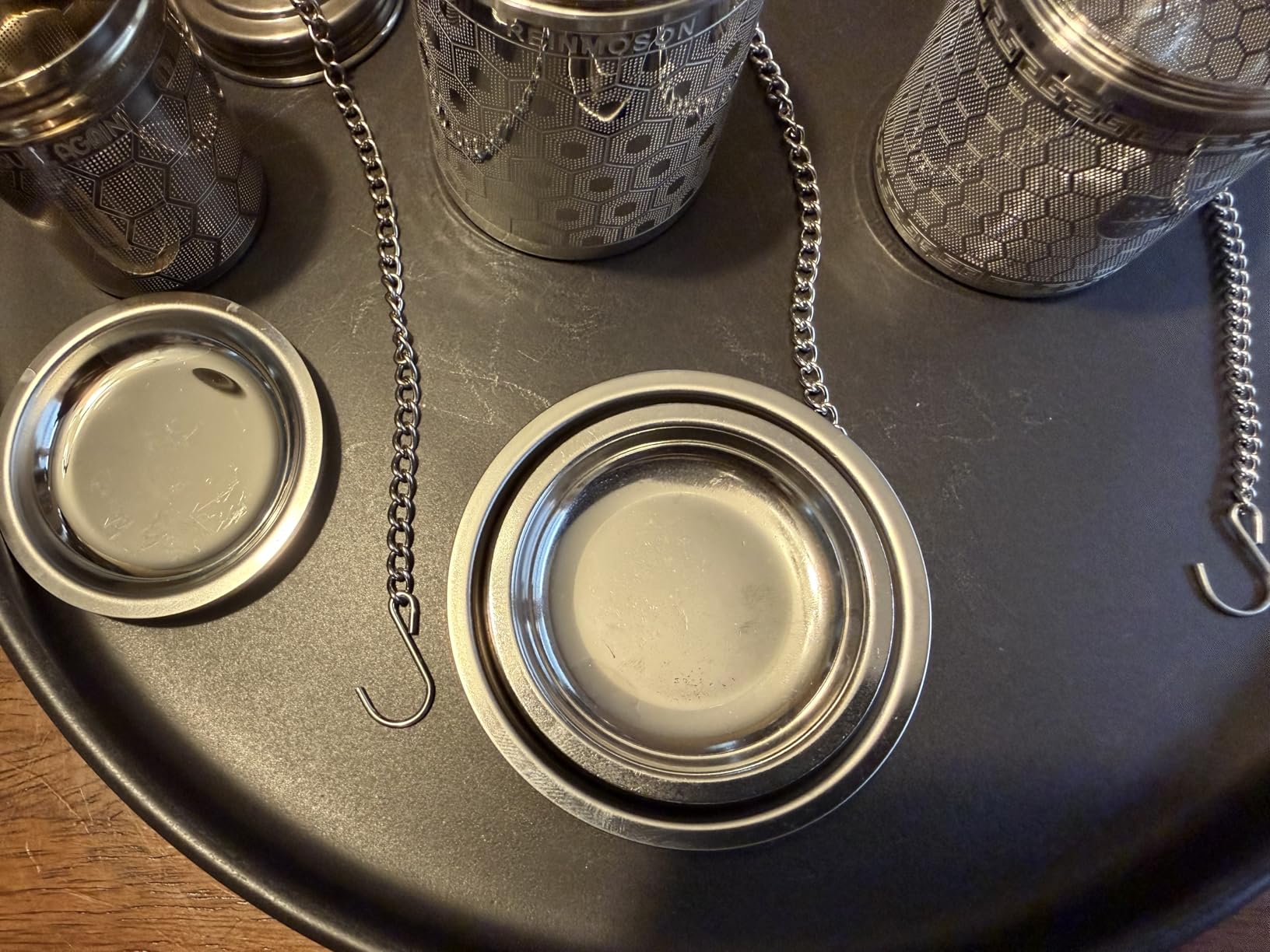 Reinmoson Extra Fine Mesh Tea Infuser for Loose Leaf Tea Steeper 1.5”x2.2” customer photo 1