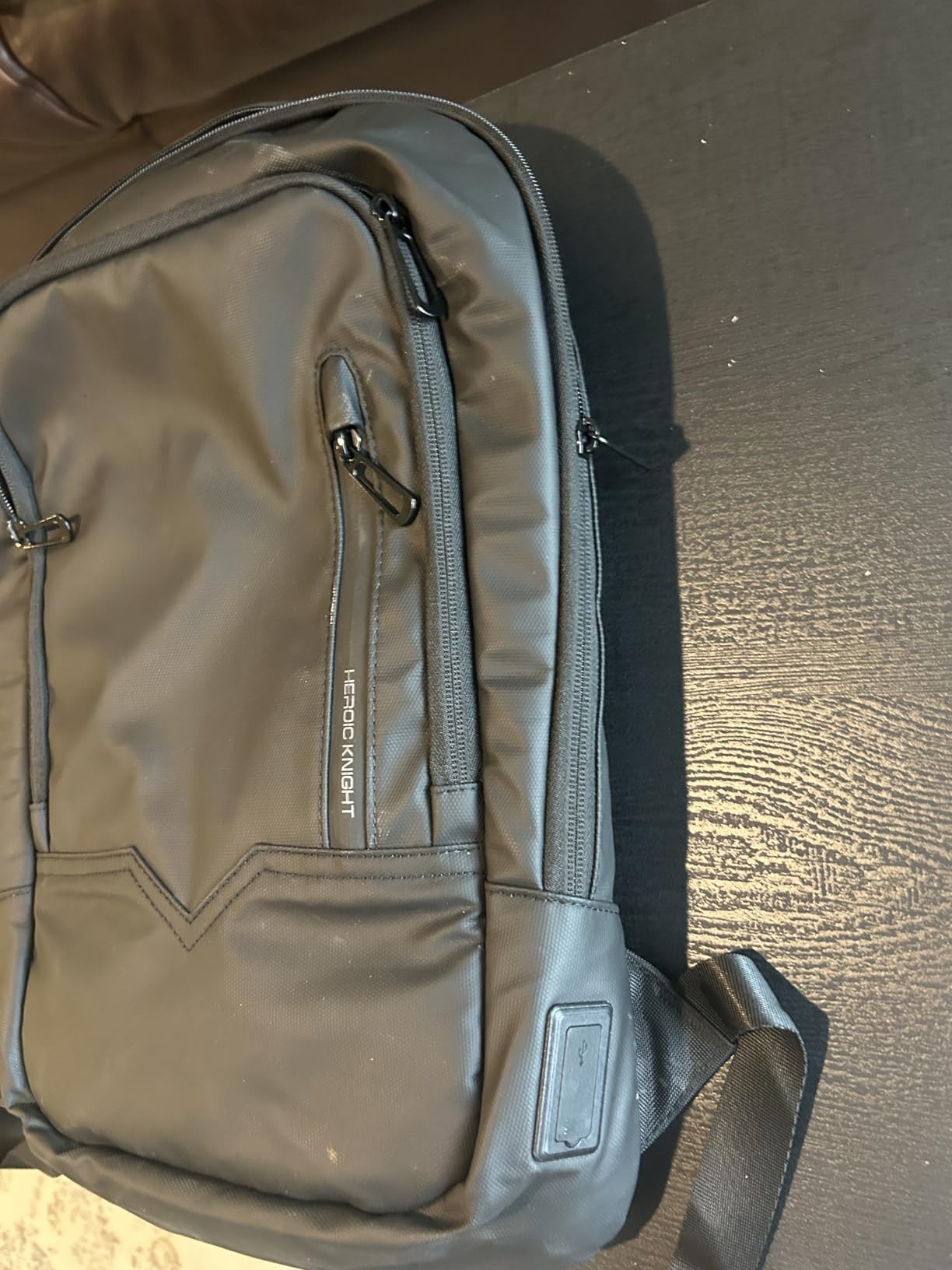 hk Backpack for Men Business Slim Laptop Bag customer photo 2