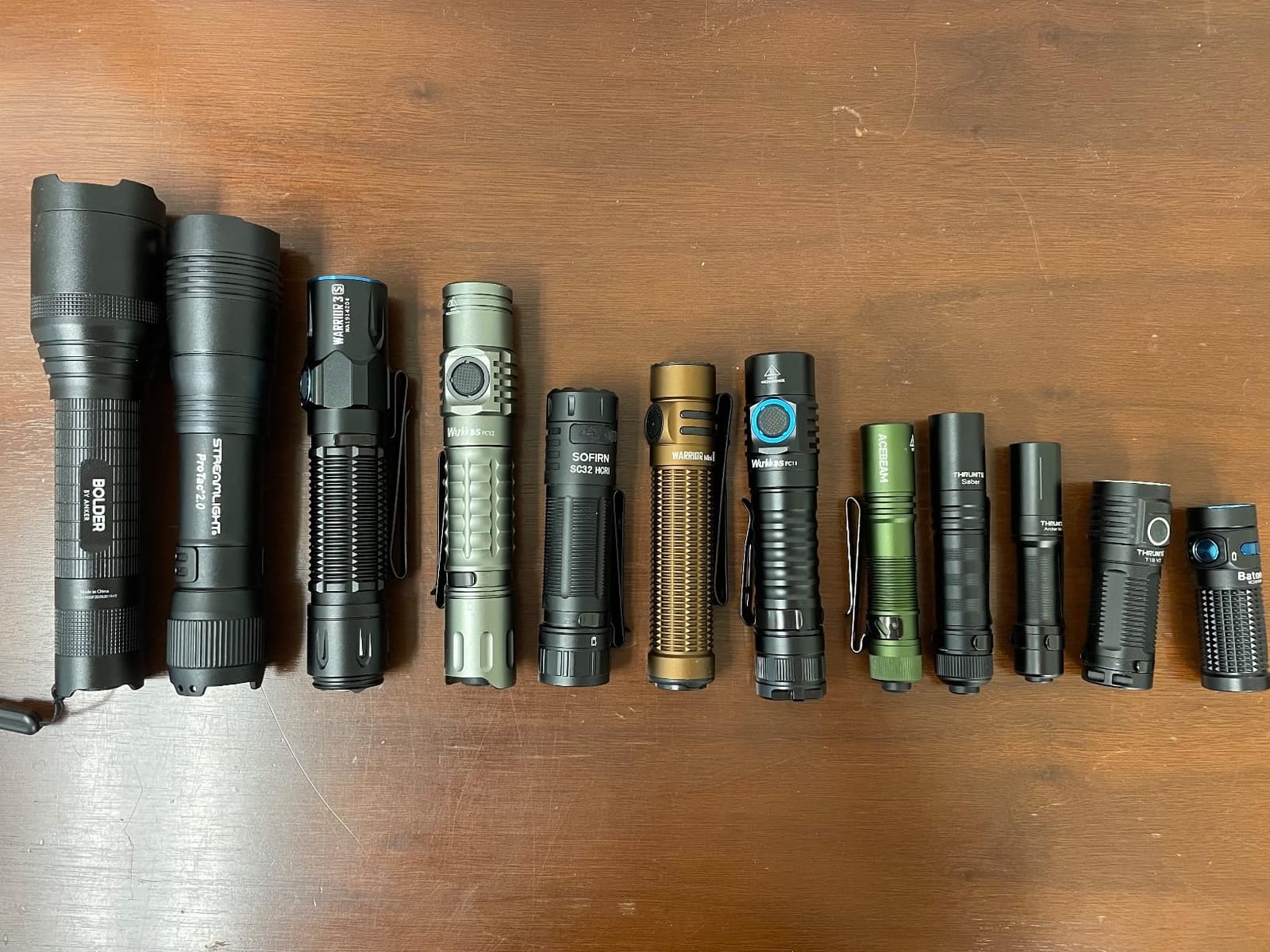 OLIGHT Warrior 3S Rechargeable Tactical Flashlight Bright Light OD Green customer photo 2