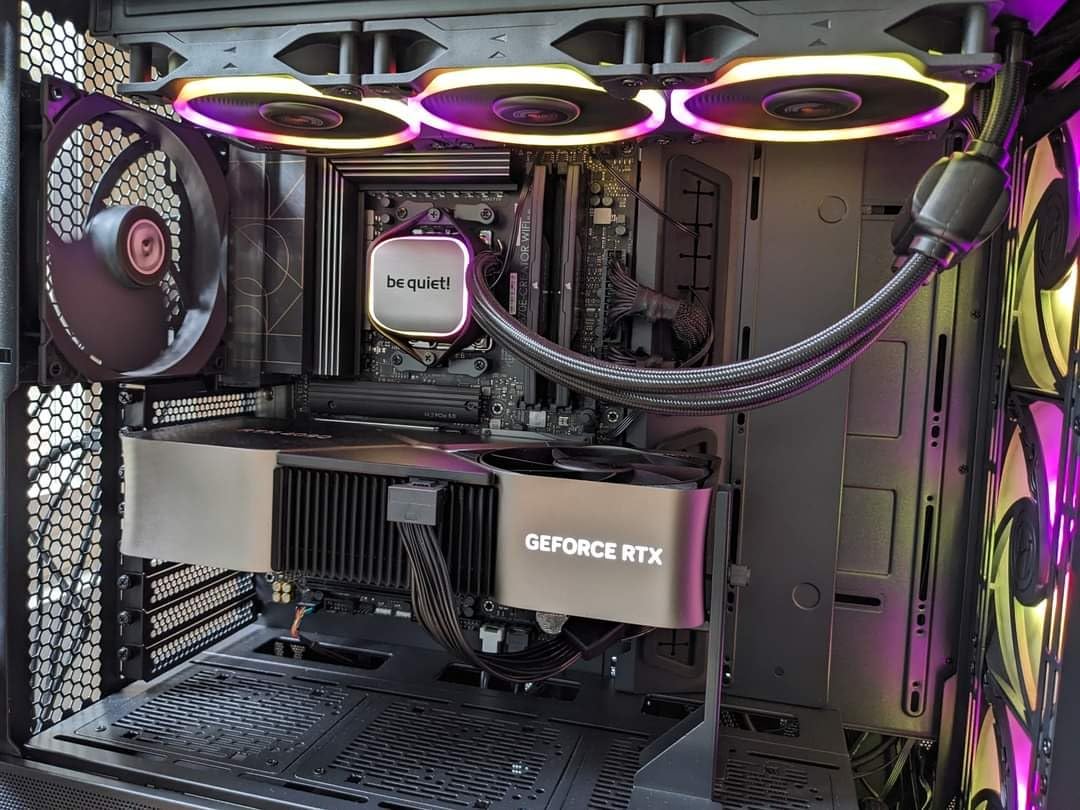 be quiet! Pure Loop 2 FX 360mm, CPU Liquid Cooler for Intel Core i3/i5/i7/i9 or AMD Ryzen 3/5/7/9, ARGB LED Illumination, 3X Light Wings PWM high-Speed Fan -BW015 customer photo 2