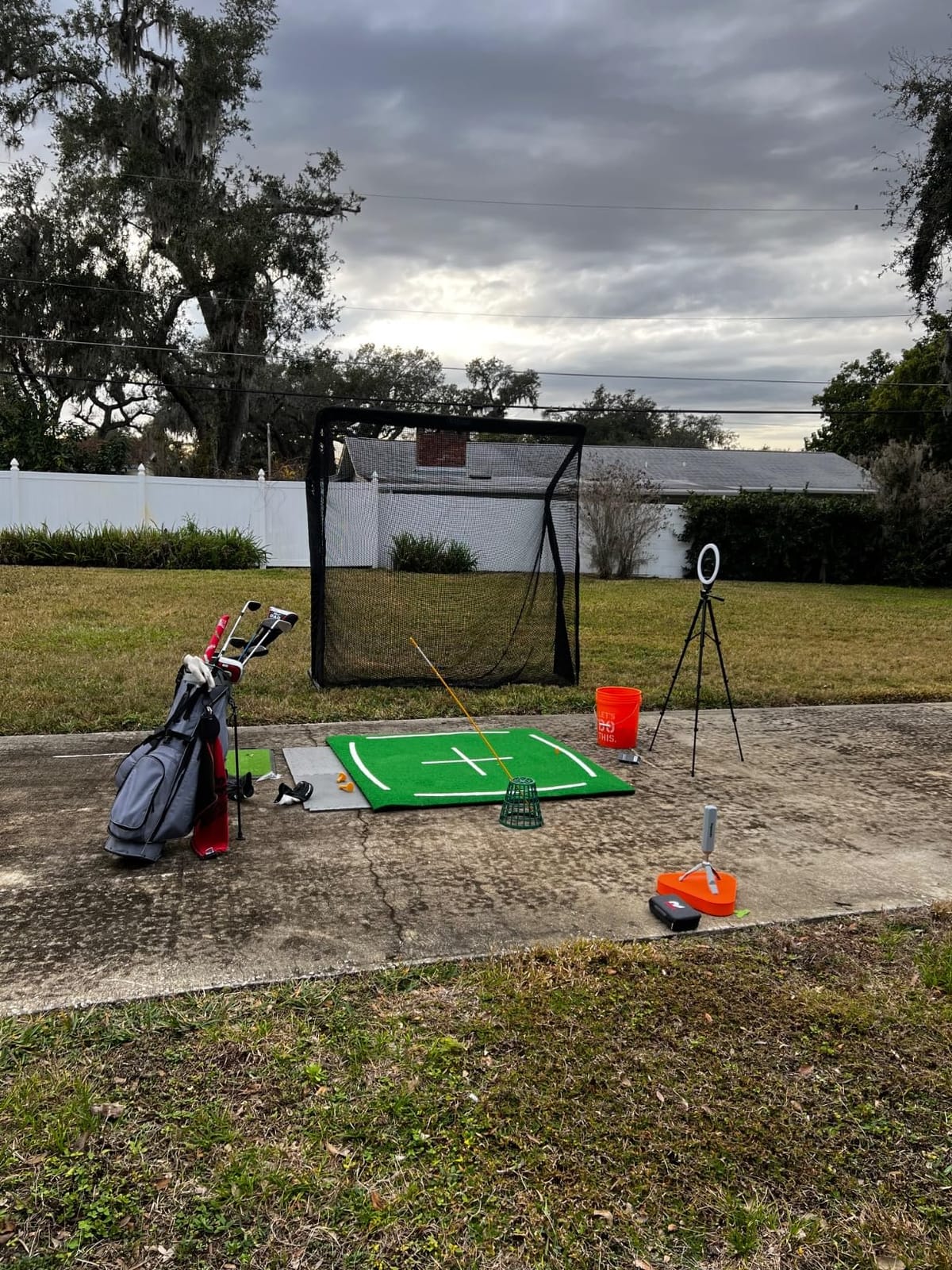 GoSports Golf Net Elite - Steel Frame Practice Golf Hitting Nets customer photo 1