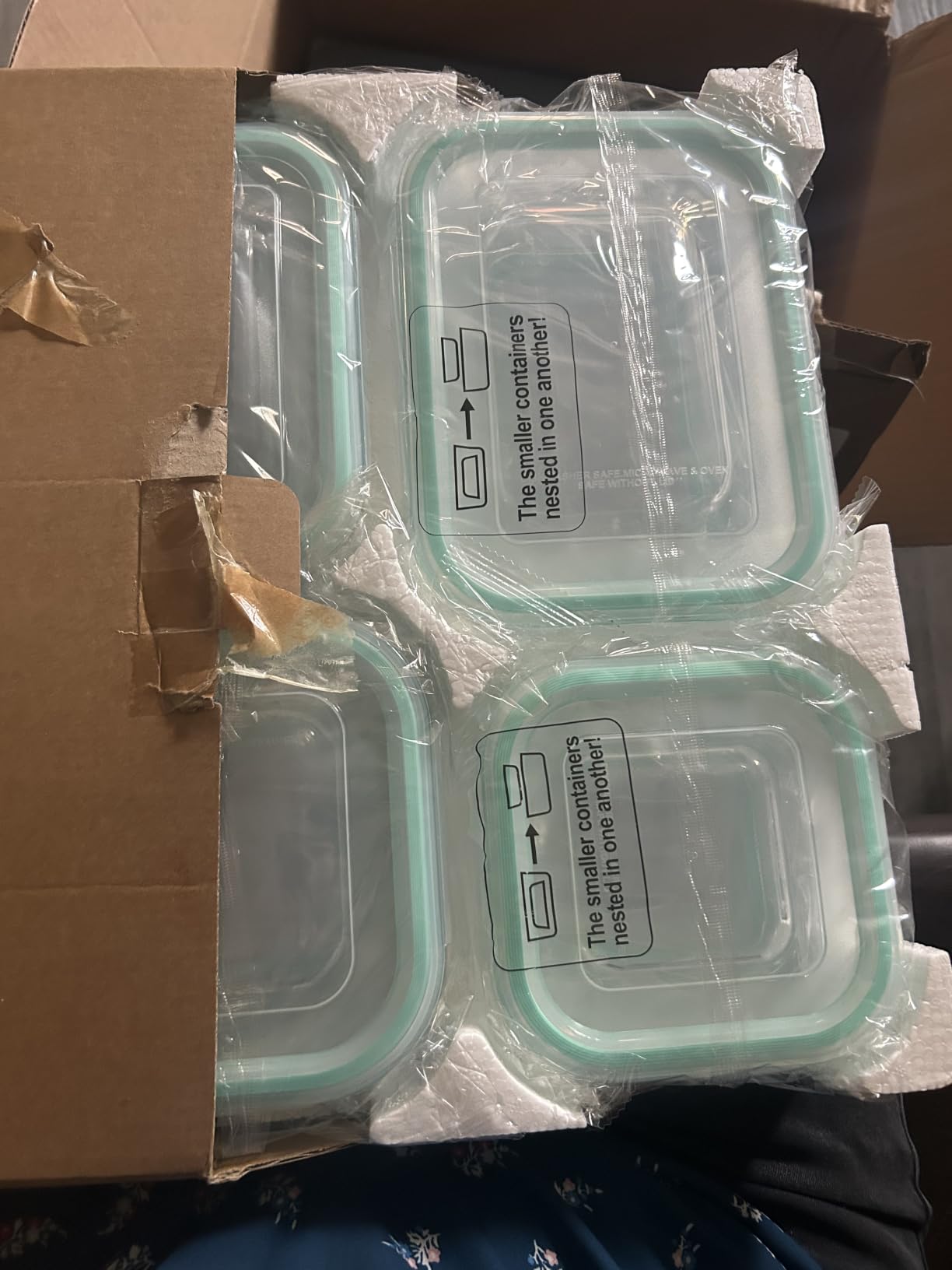 Vtopmart 8 Pack Glass Food Storage Containers with Airtight Lids customer photo 1