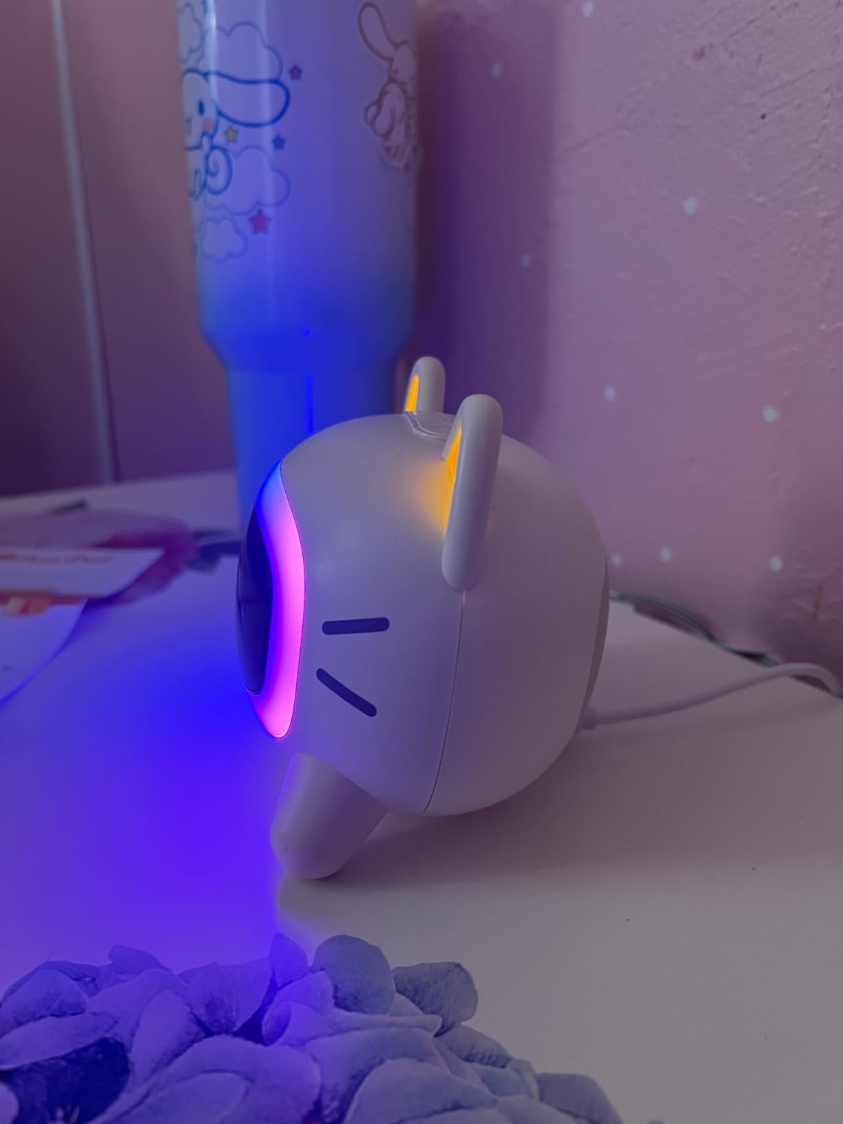 ANALOI Kids Alarm Clock Ok to Wake, Cat Alarm Clock for Kids Sleep Training customer photo 1