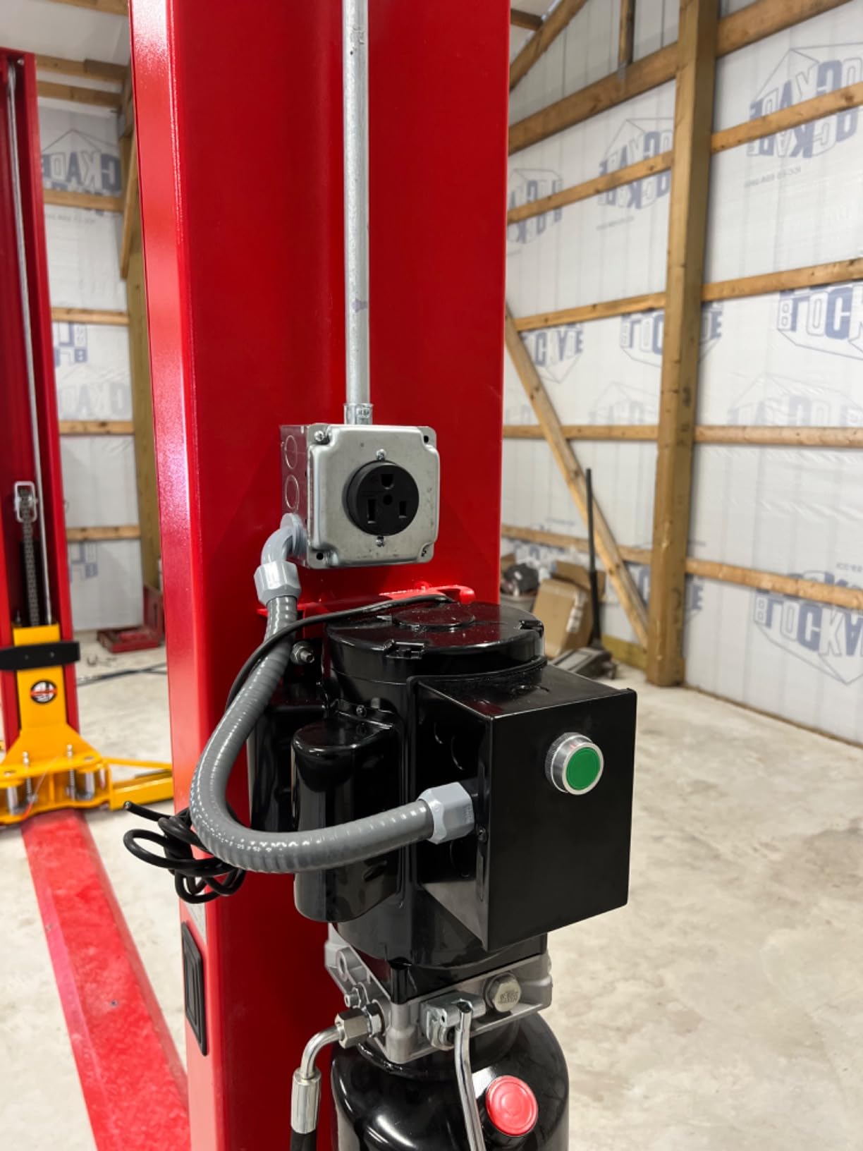 KATOOL 10000 lbs 2 Post Car Lift 2 Posts Lift Auto Lift with Floor Plate for Shop Repair or Home Garage customer photo 2