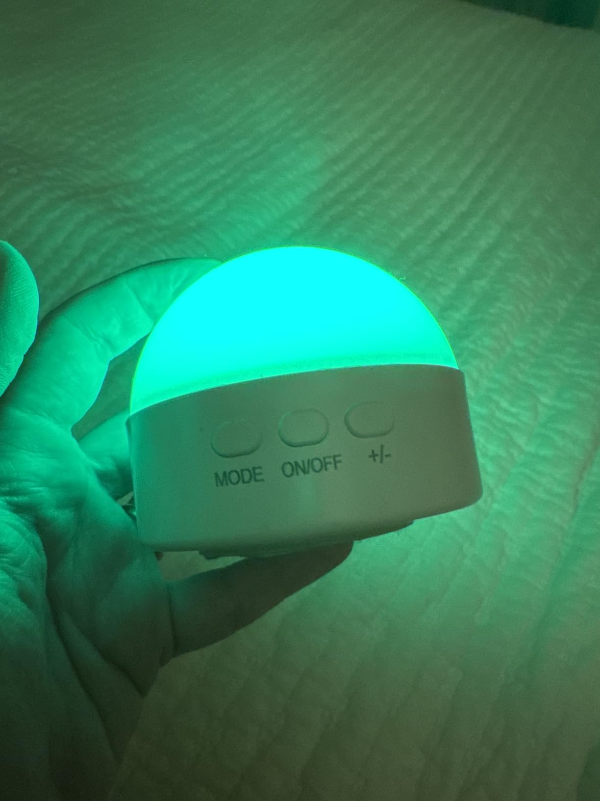 Kintion Portable Night Light, Rechargeable Dimmable 8 Color Lighting (1pcs) customer photo 2