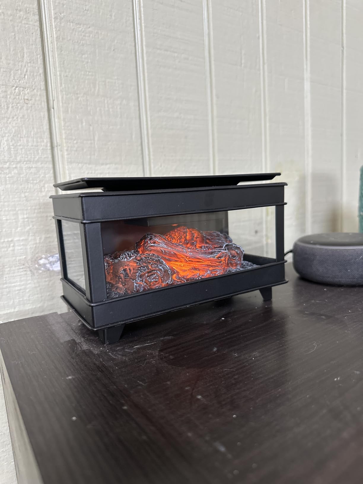 Fireplace Wax Melt Warmer, Electric Wax Warmer for Scented Wax customer photo 1